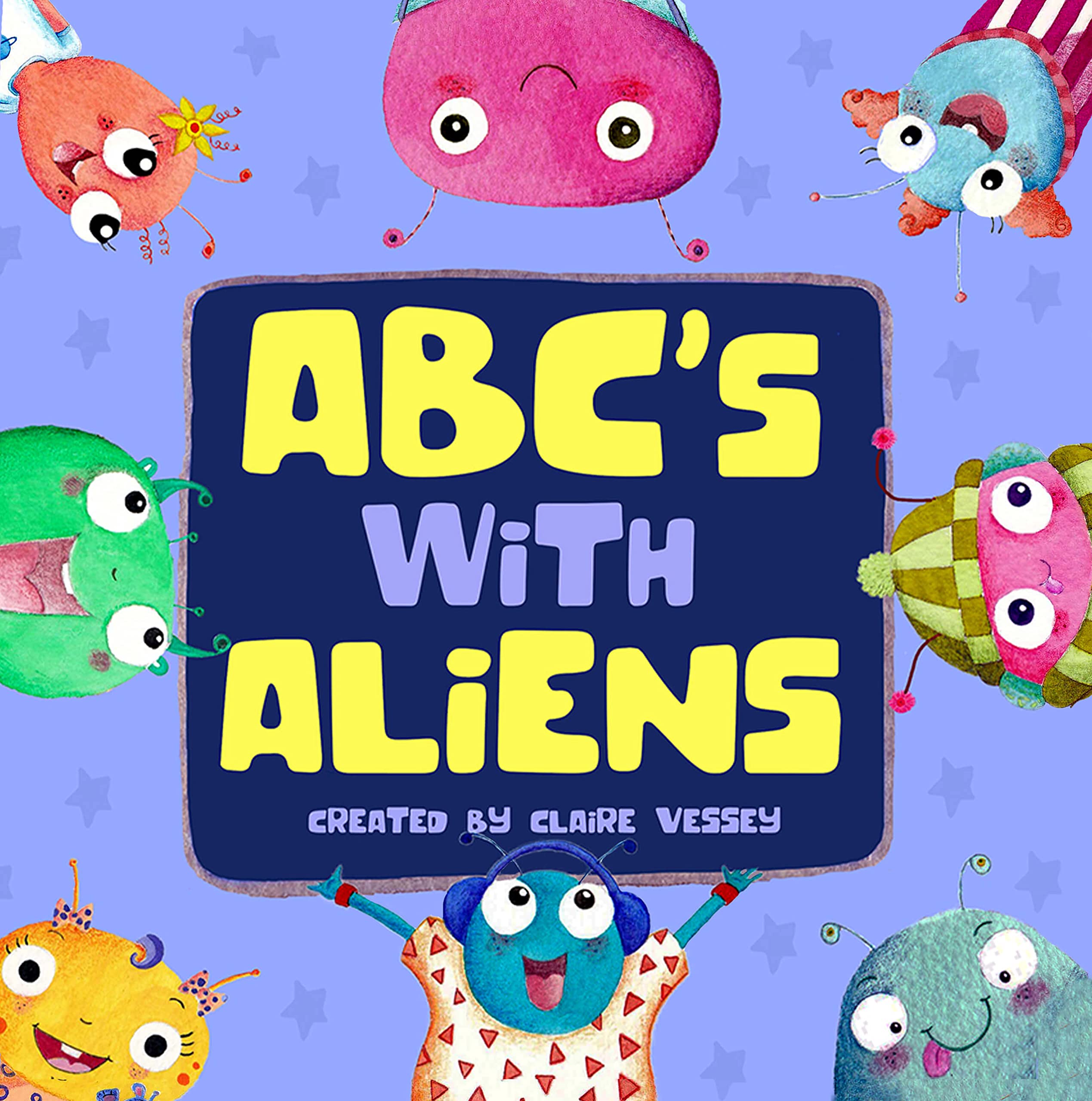 ABCs with Aliens ABC Beginner Book for Kids Ages 25, Learn the ABCs Alongside Fun & Silly Aliens The Perfect Alphabet Book ,Used