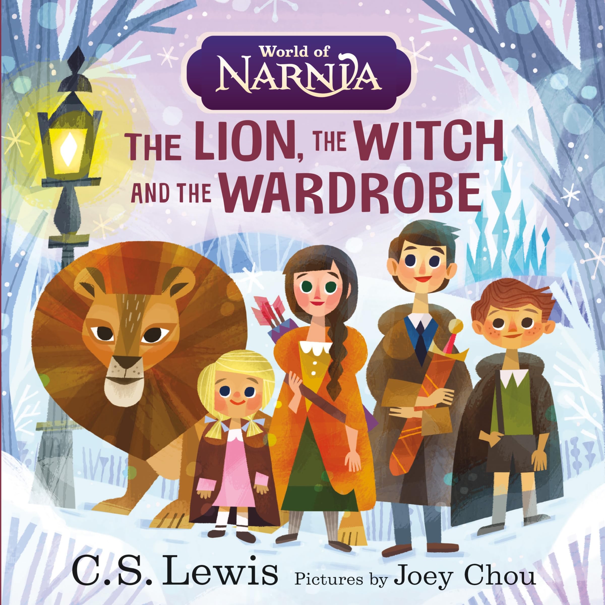 The Lion, The Witch And The Wardrobe Board Book (Chronicles Of Narnia)-used