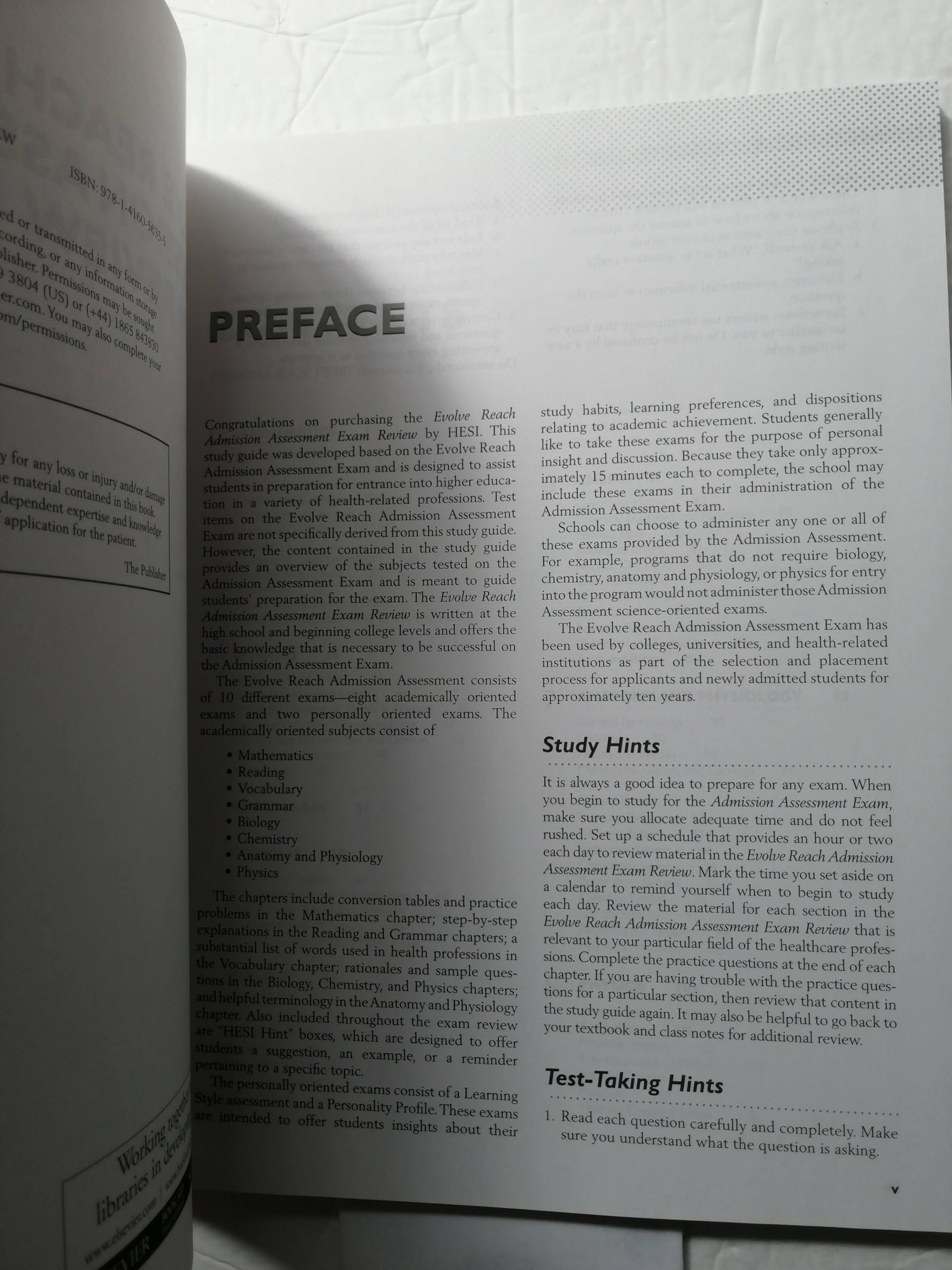 Evolve Reach Admission Assessment Exam Review , 2nd Edition,Used