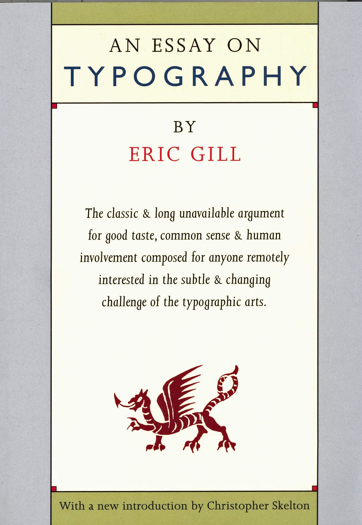 Essay On Typography,Used