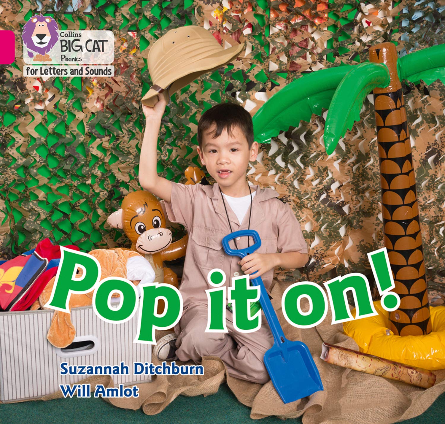 Pop It On!: Band 1B/Pink B (Collins Big Cat Phonics for Letters and Sounds),Used
