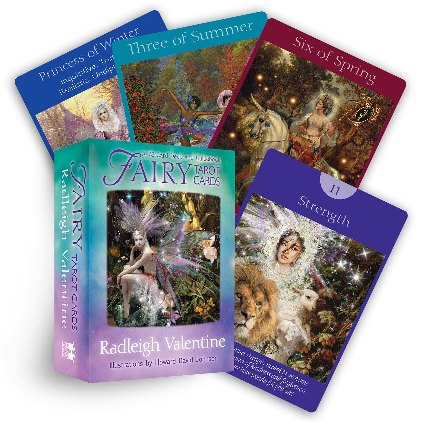 Fairy Tarot Cards: A 78Card Deck and Guidebook,New