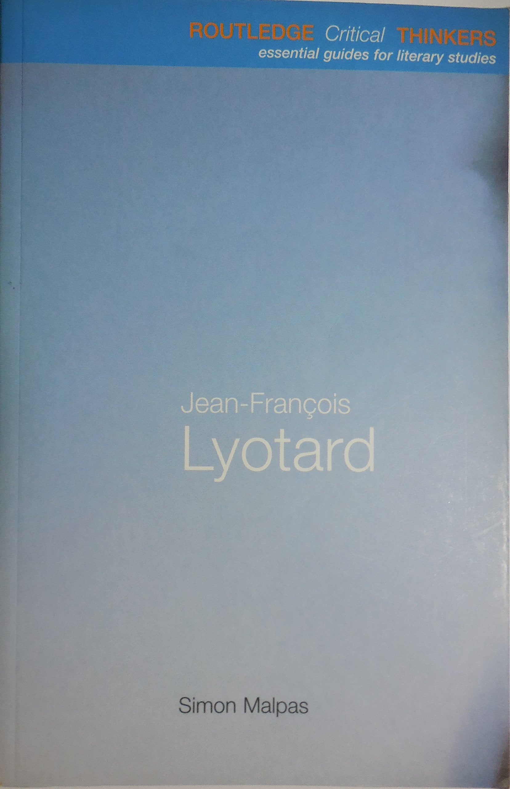 JeanFranois Lyotard (Routledge Critical Thinkers),Used