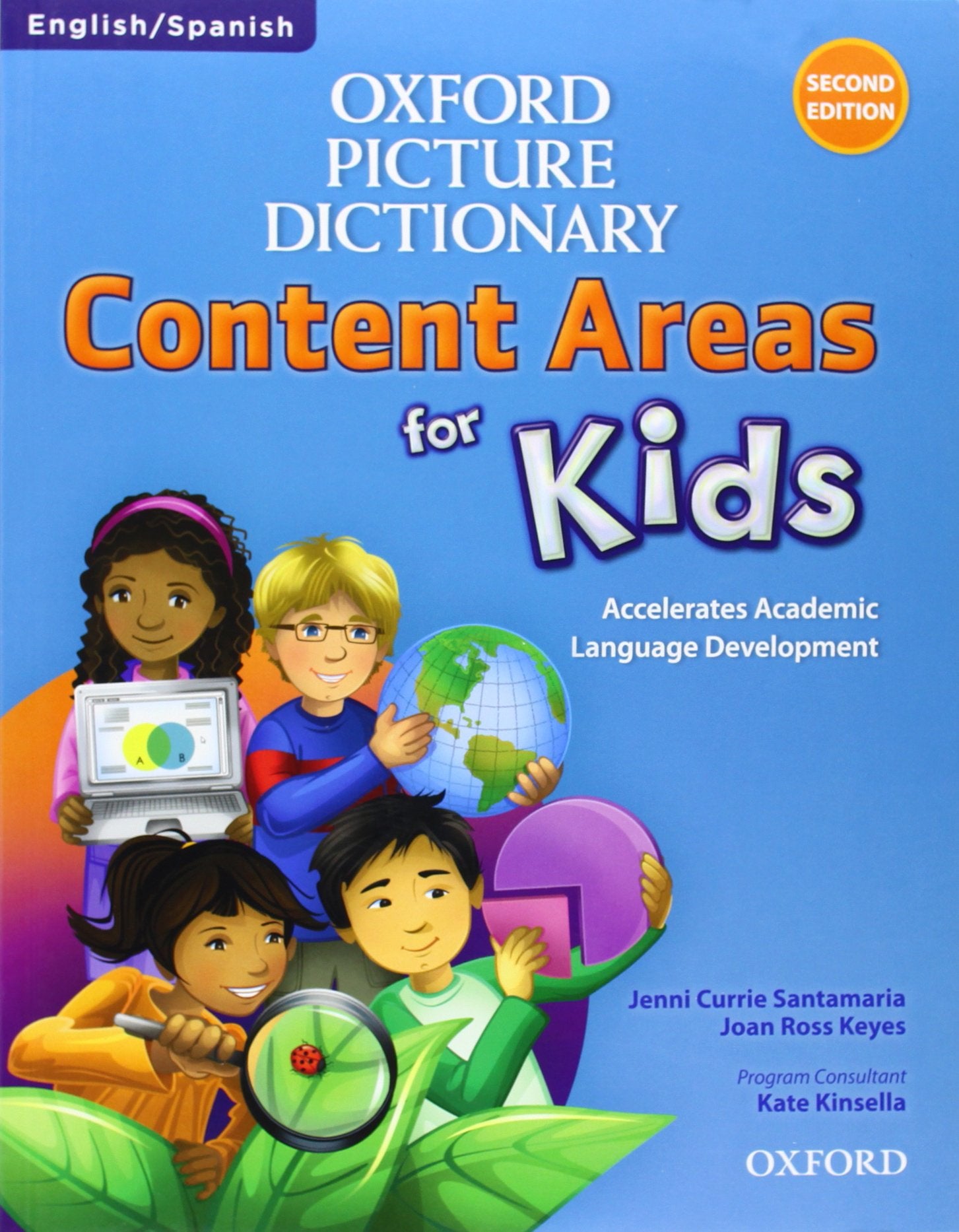 Oxford Picture Dictionary Content Area For Kids Englishspanish Dictionary,New