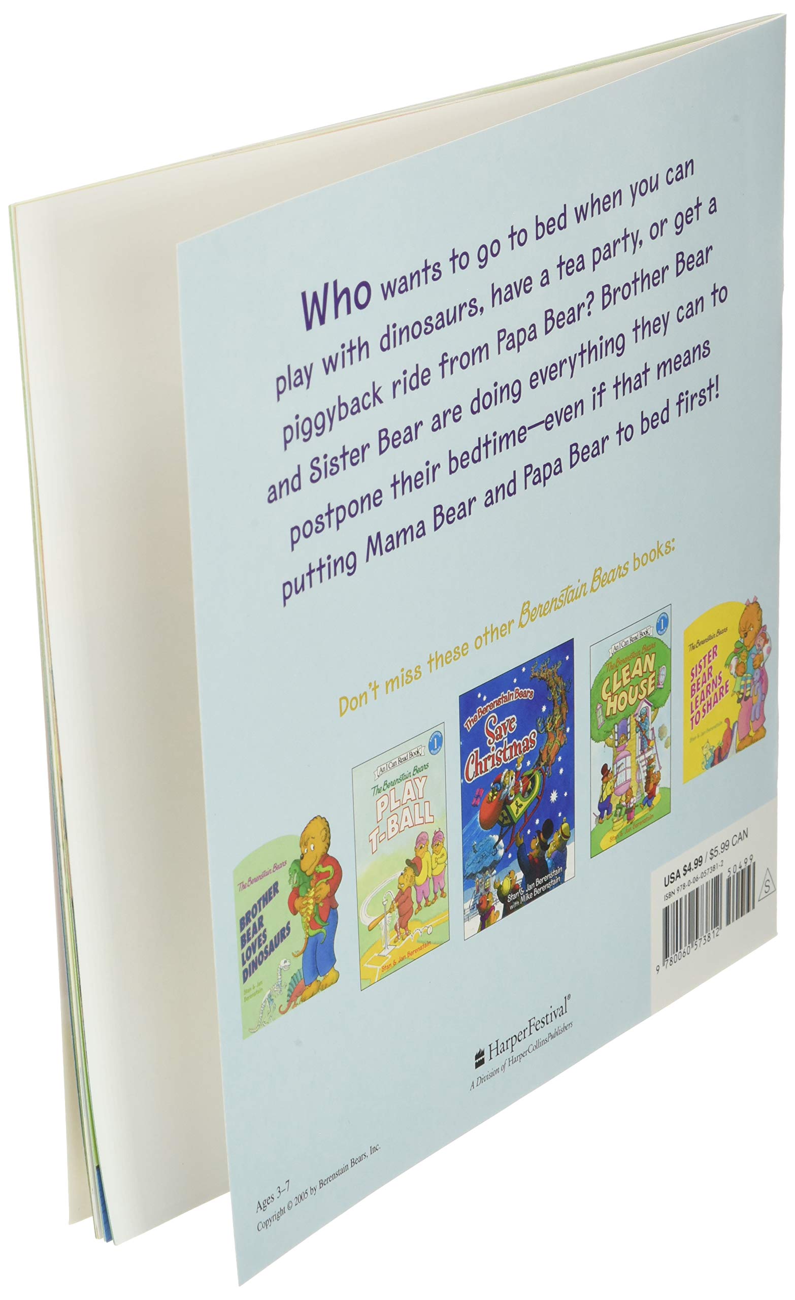 The Berenstain Bears' Bedtime Battle,New