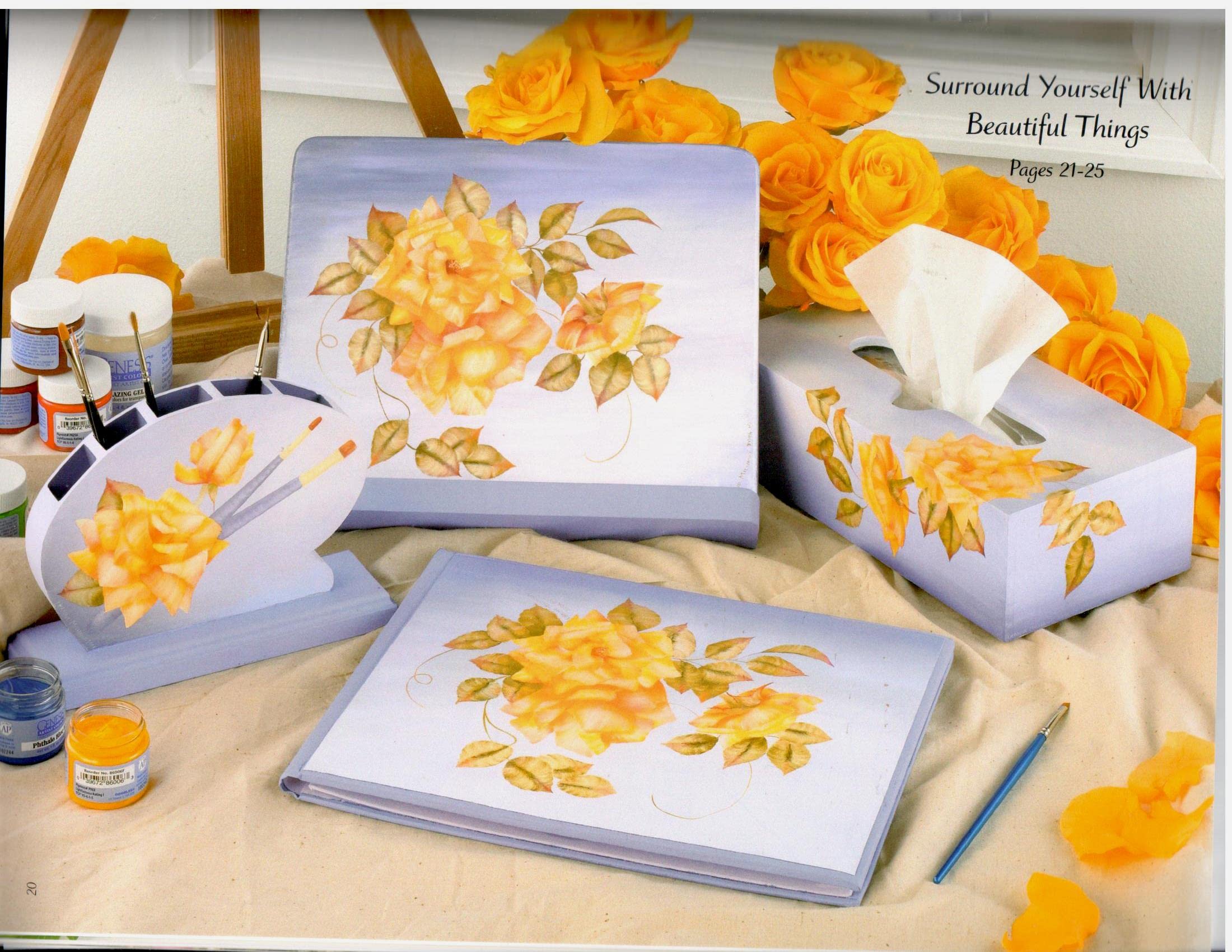 Rose Magic Anyone Can Paint Roses Decorative Painting,Used