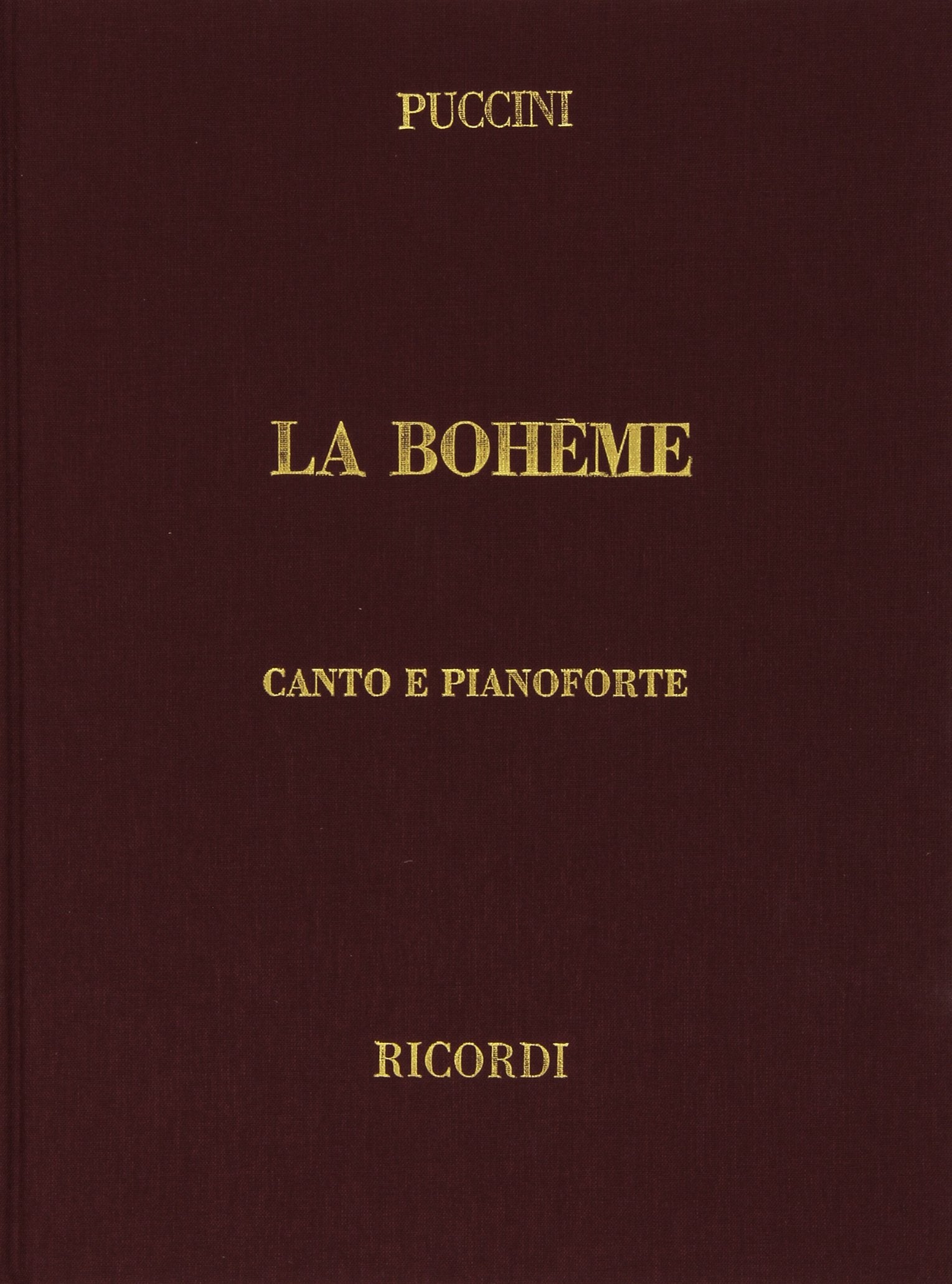 LA BOHEME CHANT,Used