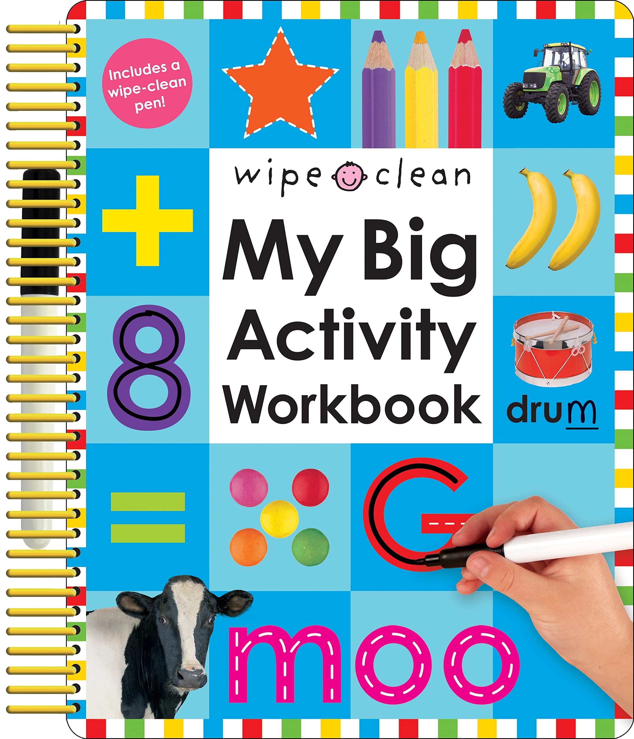 Wipe Clean: My Big Activity Workbook,New