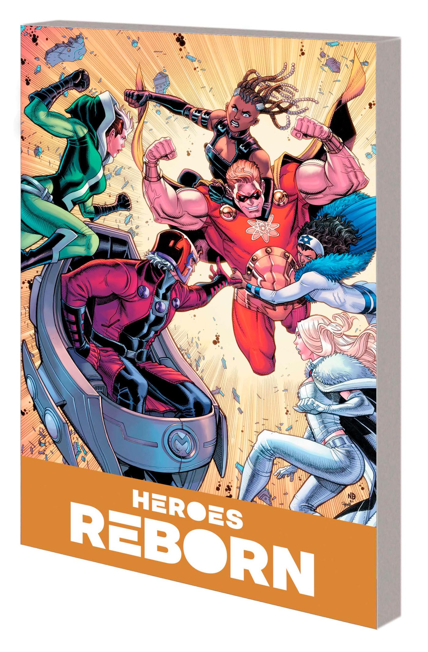 Heroes Reborn: America'S Mightiest Heroes Companion Vol. 1 (Heroes Reborn America'S Mightiest Heroes Companion, 1),New