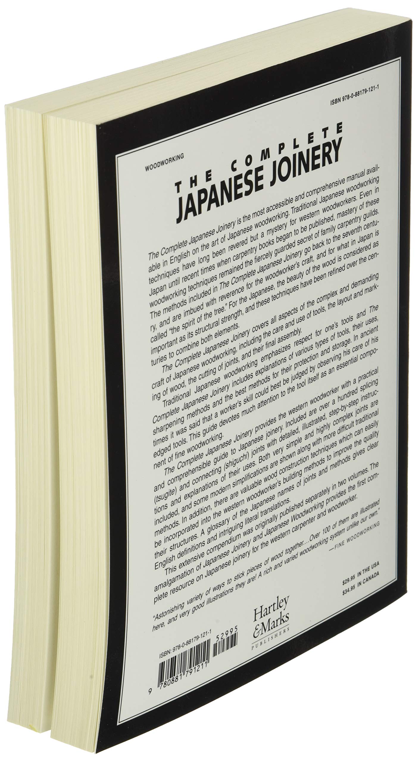 The Complete Japanese Joinery,Used