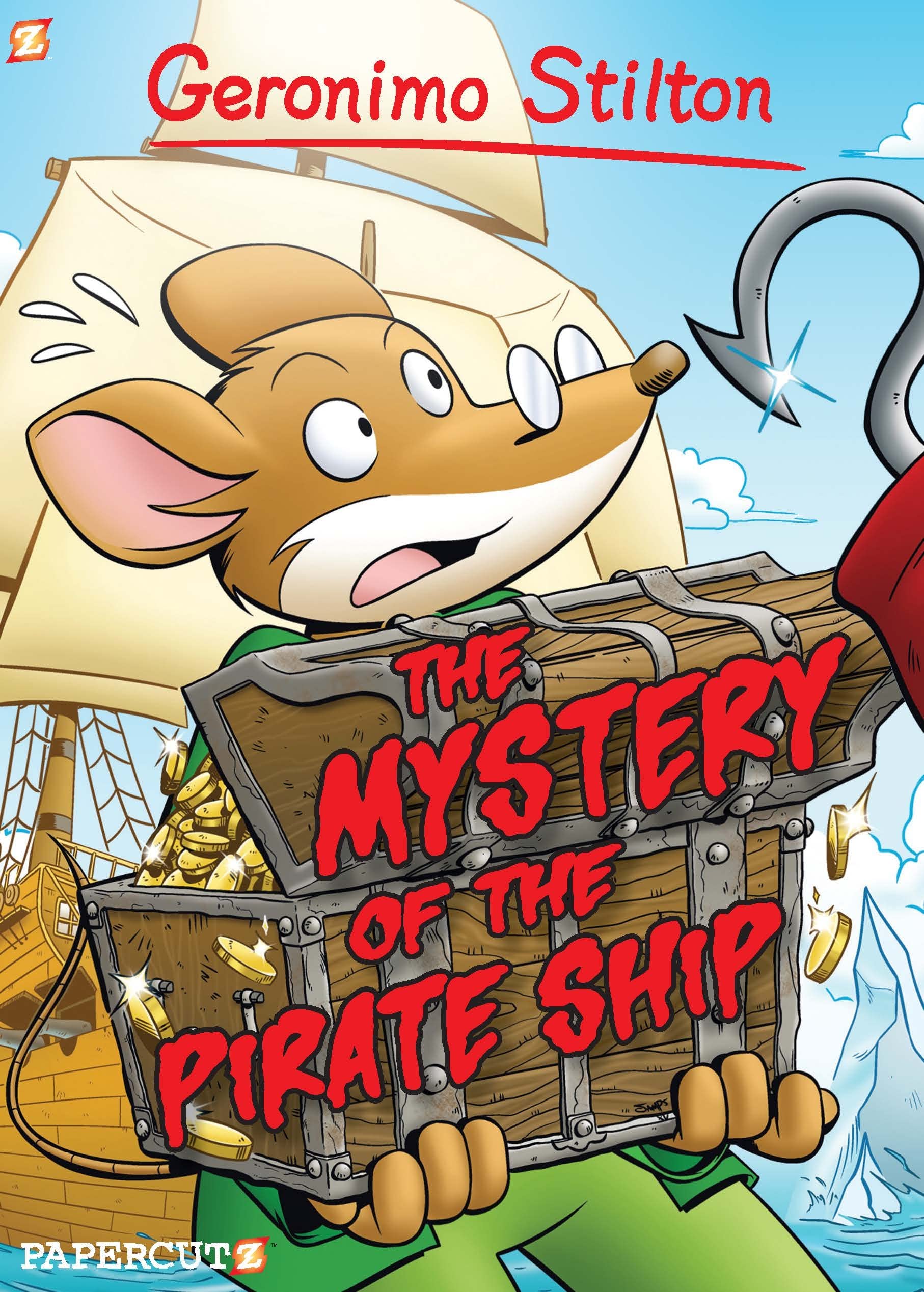 Geronimo Stilton Graphic Novels #17: The Mystery of the Pirate Ship (17),Used