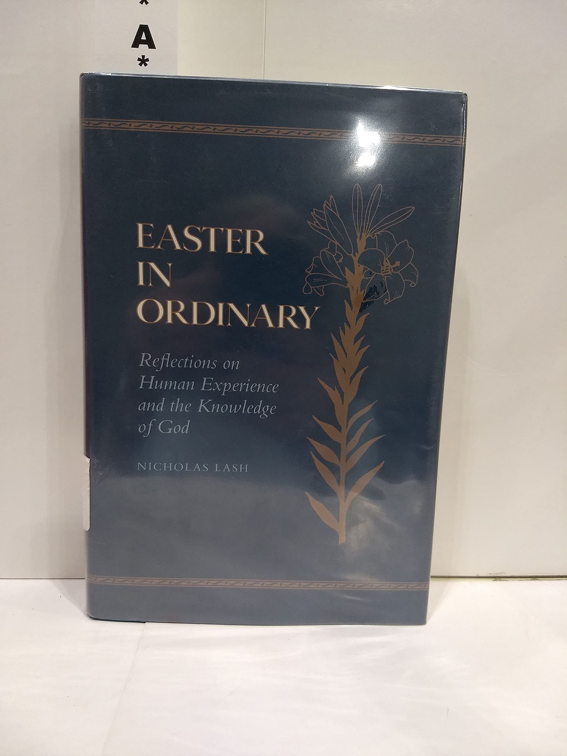 Easter In Ordinary: Reflections On Human Experience And The Knowledge Of God (Richard Lectures, University Of Virginia),Used