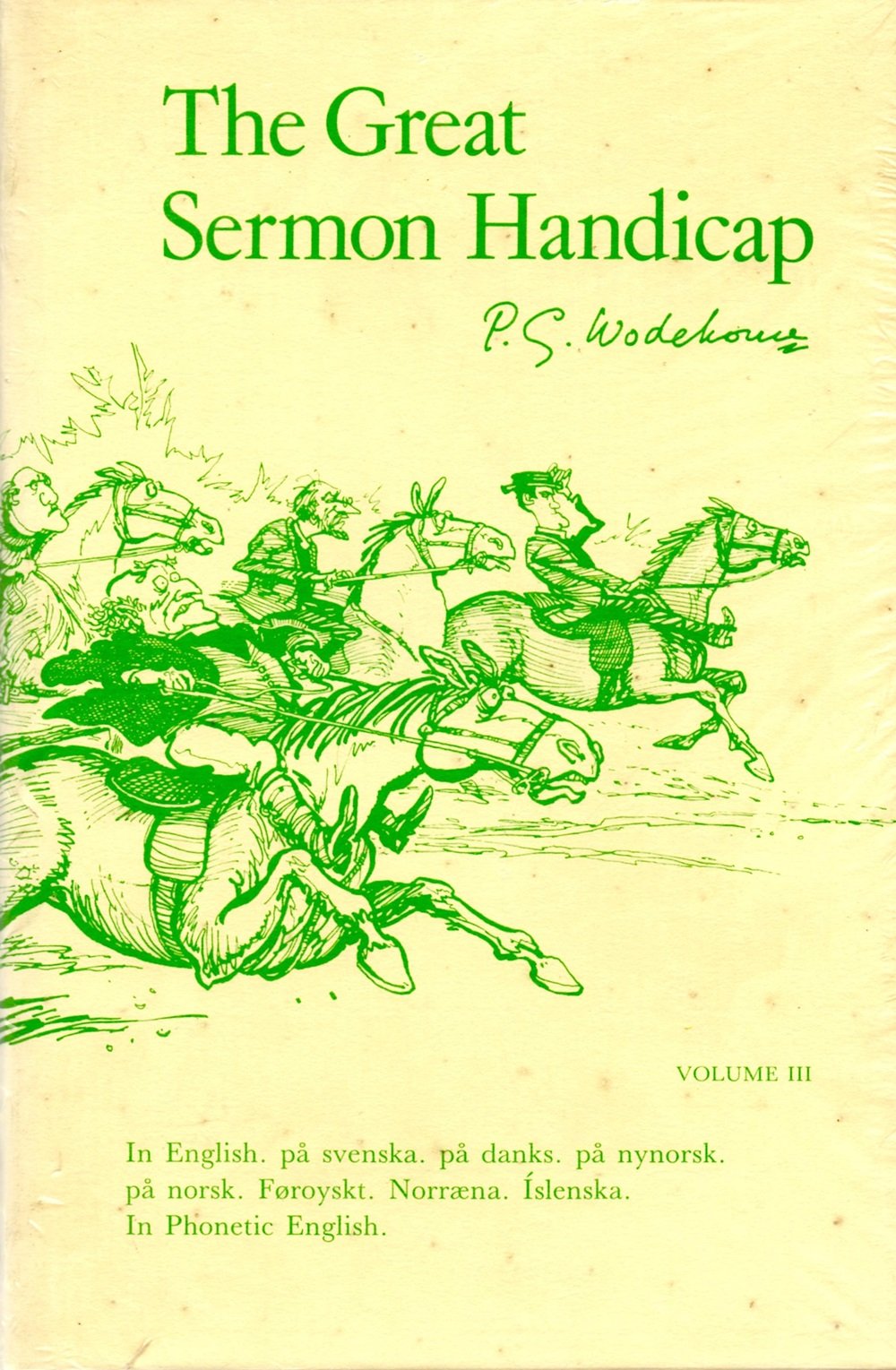 The Great Sermon Handicap: 003,Used