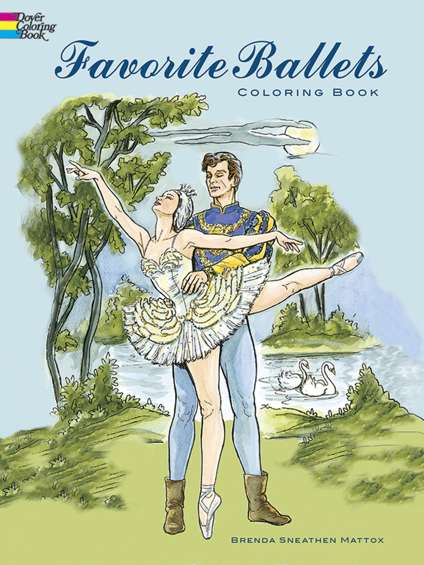 Favorite Ballets Coloring Book (Dover Fashion Coloring Book),Used