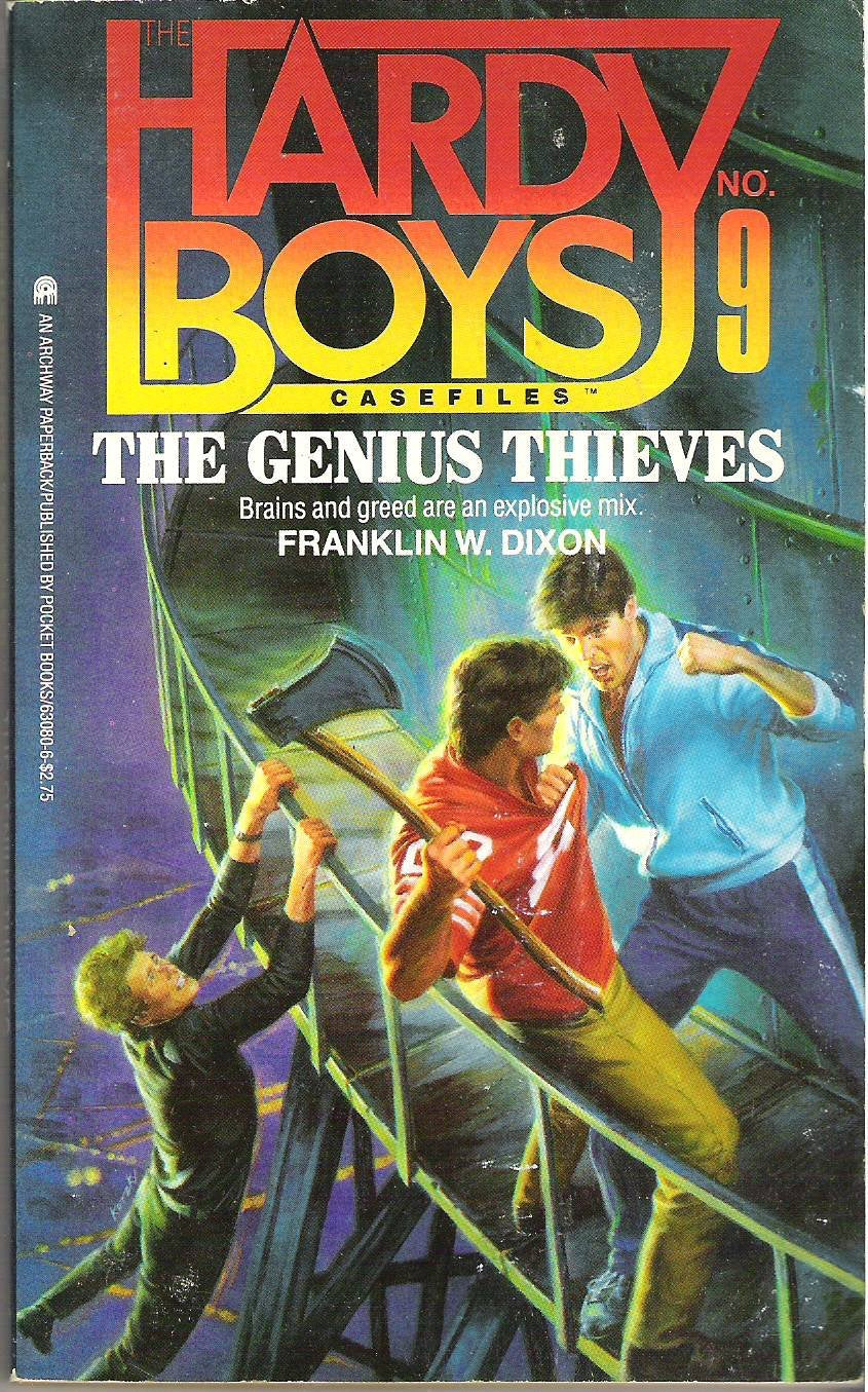 The Genius Thieves (Hardy Boys Case Files, No 9),Used