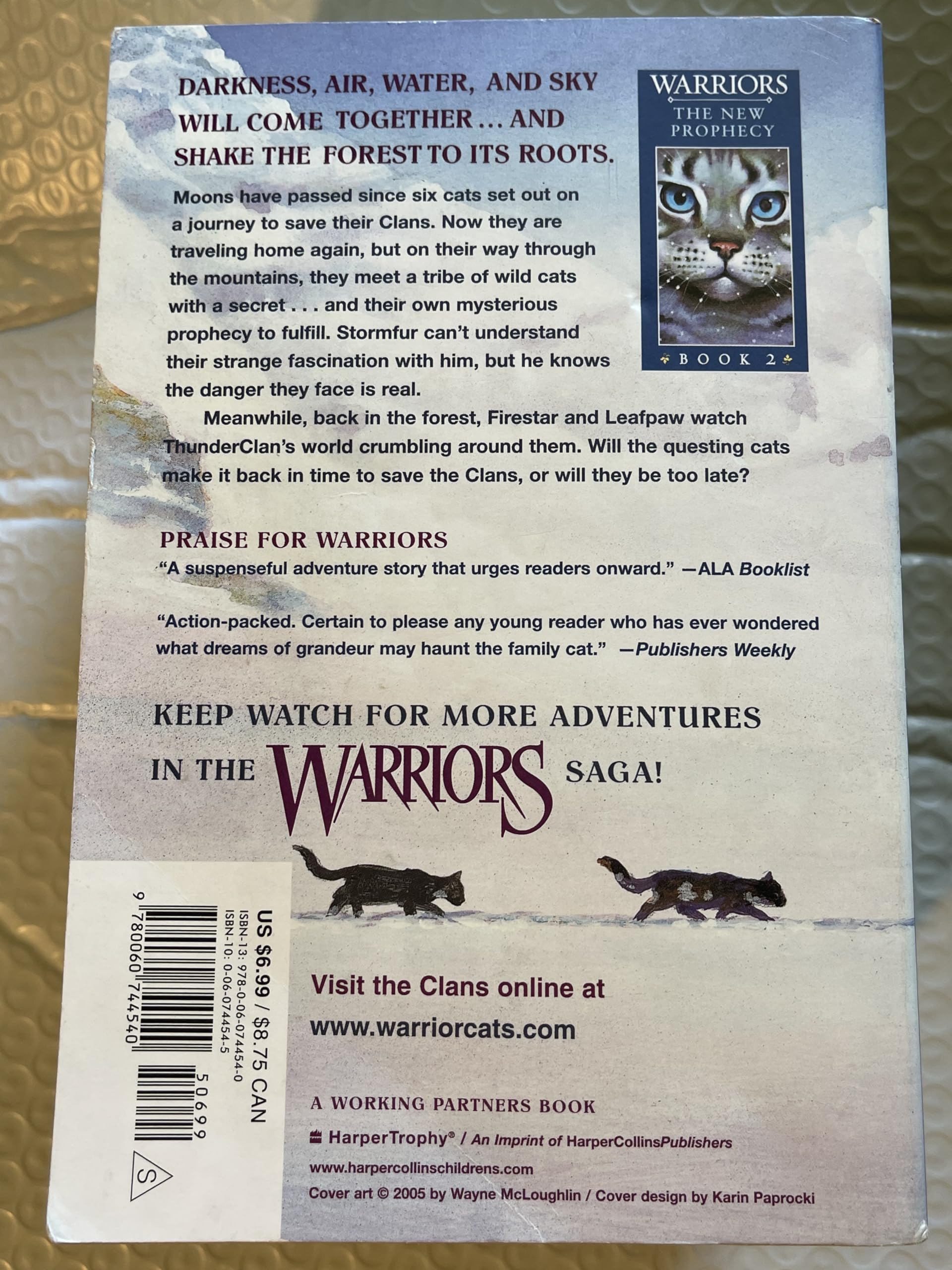 Warriors: The New Prophecy Box Set: Volumes 1 to 6,Used