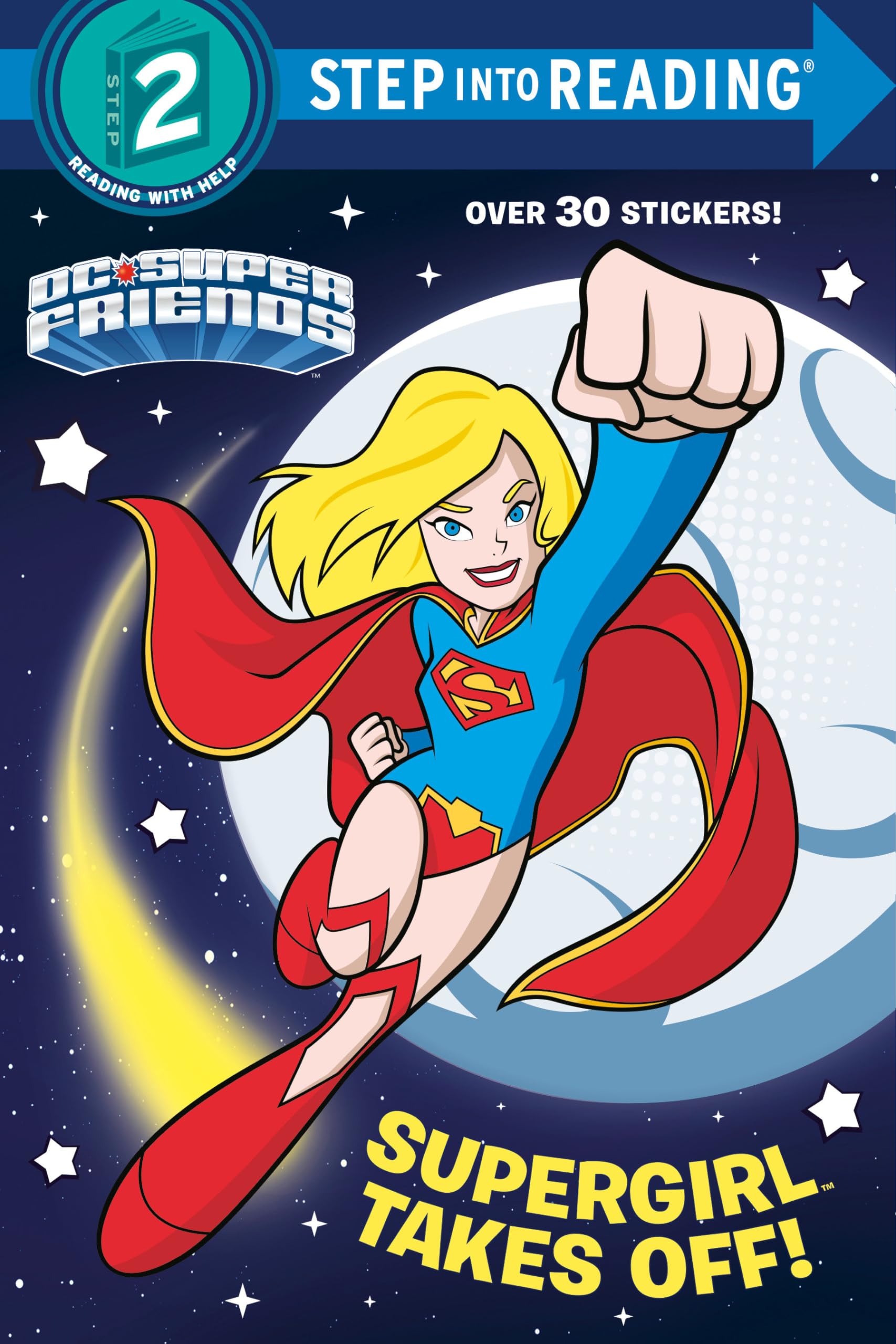 Supergirl Takes Off! (DC Super Friends) (Step into Reading),Used