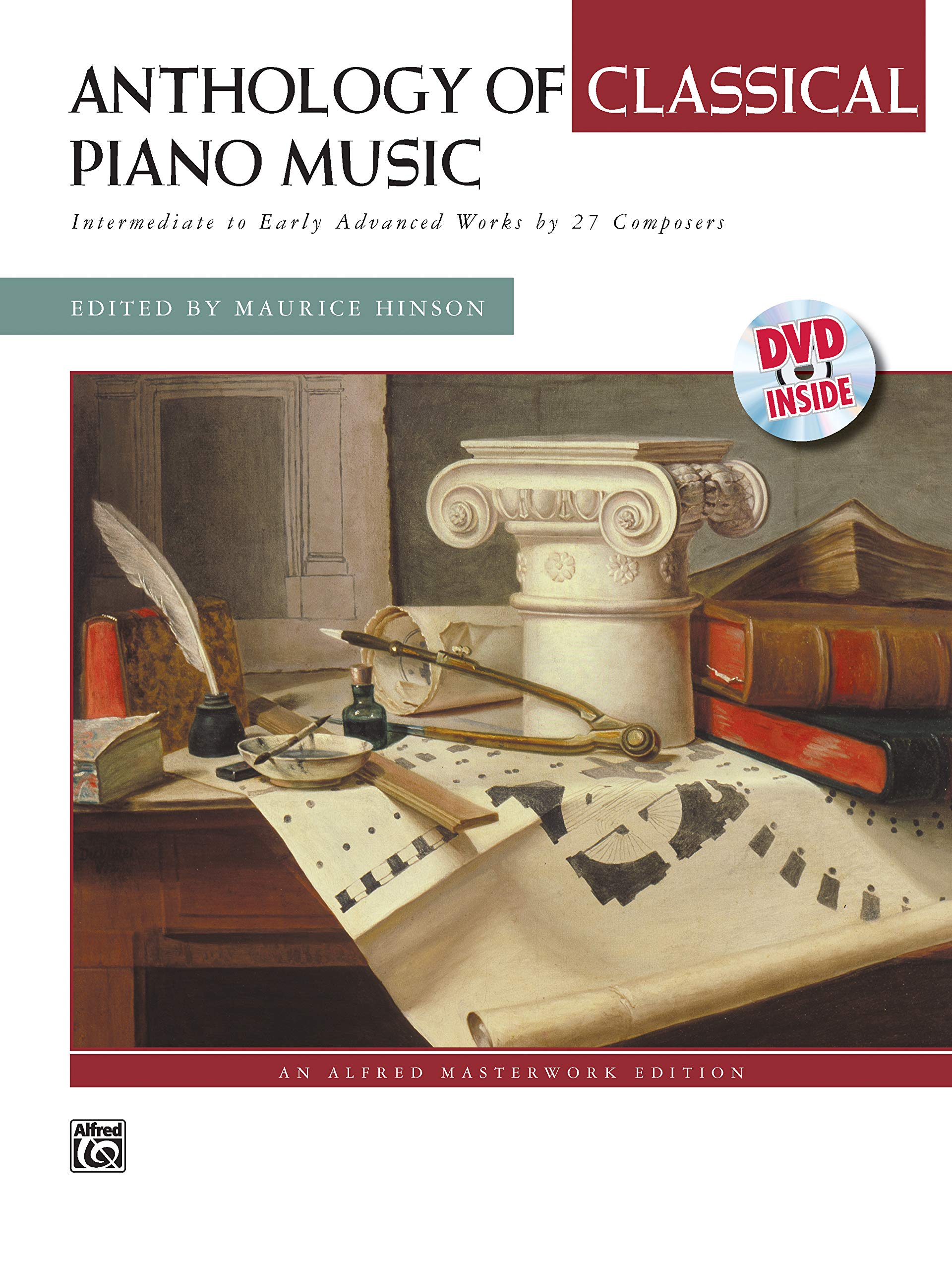 Anthology of Classical Piano Music with Performance Practices in Classical Piano Music: Intermediate to Early Advanced Works by ,Used
