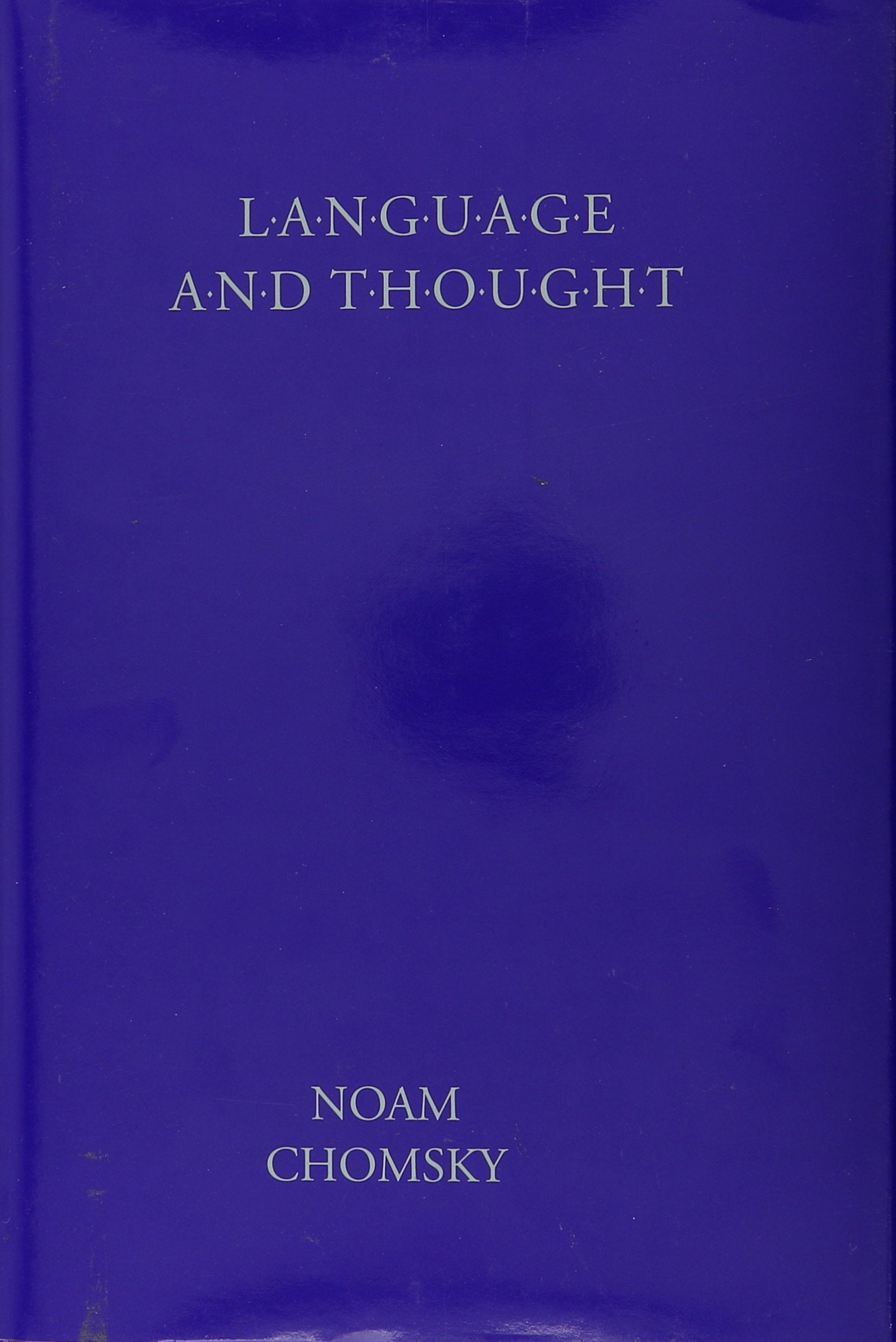Language & Thought (Anshen Transdisciplinary Lectureships in Art, Science and the Philosophy of Culture),Used