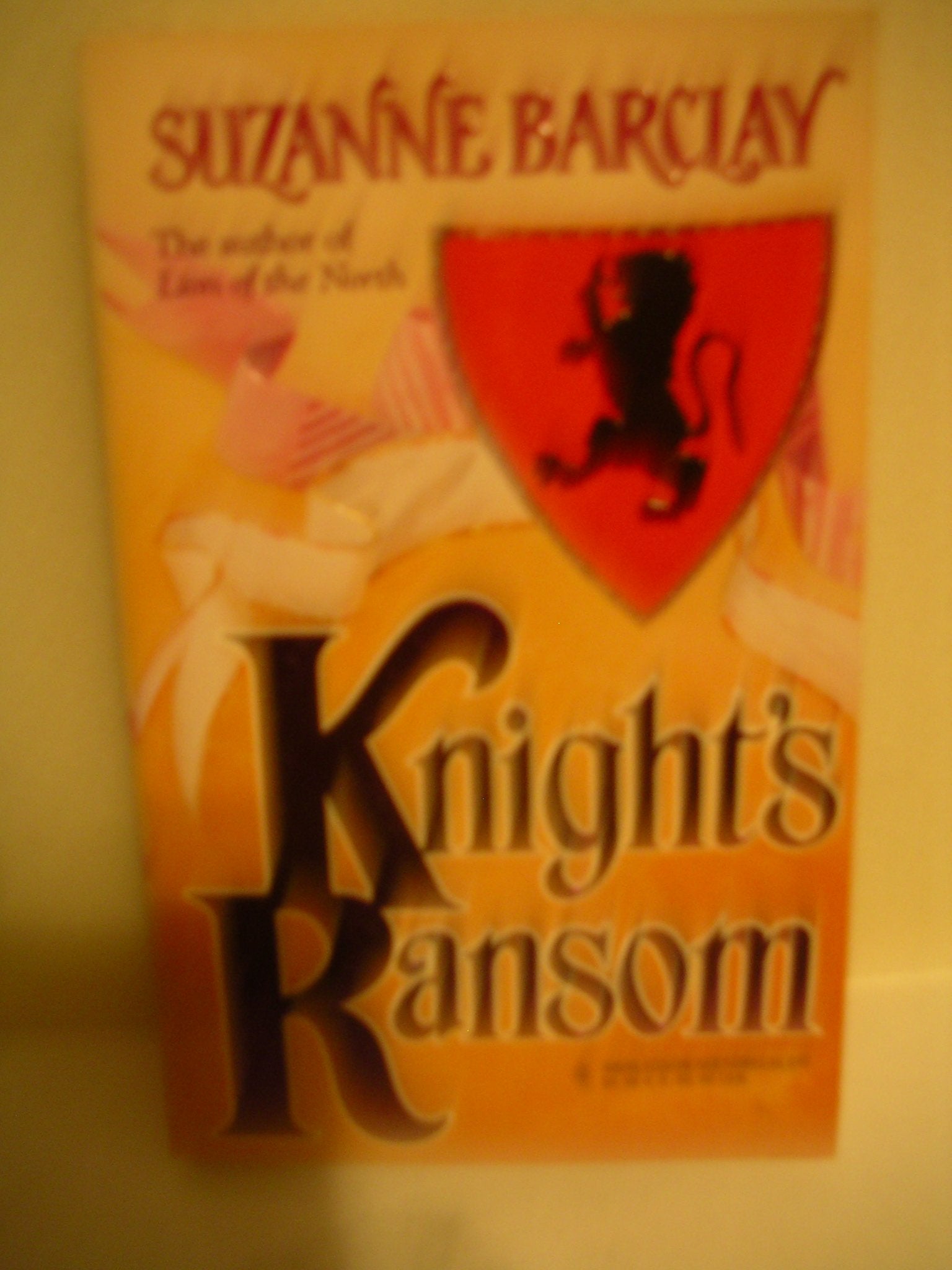 Knight's Ransom (The Sommerville Brothers) (Harlequin Historical, No 335),Used