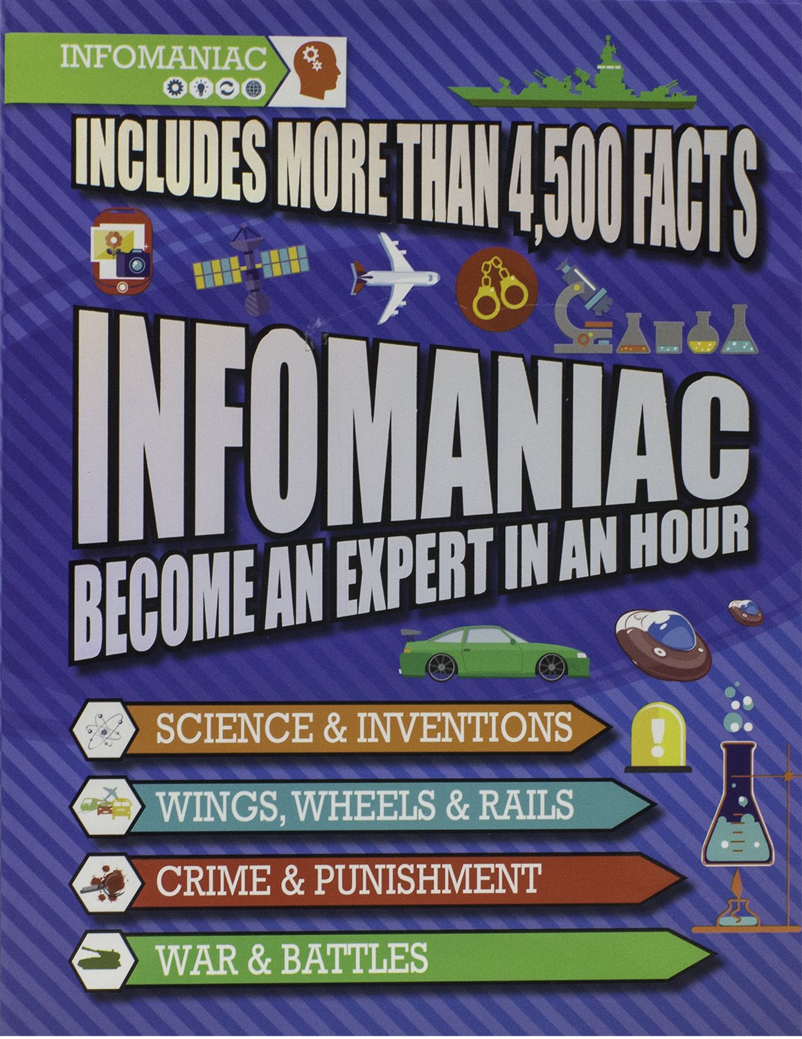 Infomaniac: Become an Expert in an Hour,Used