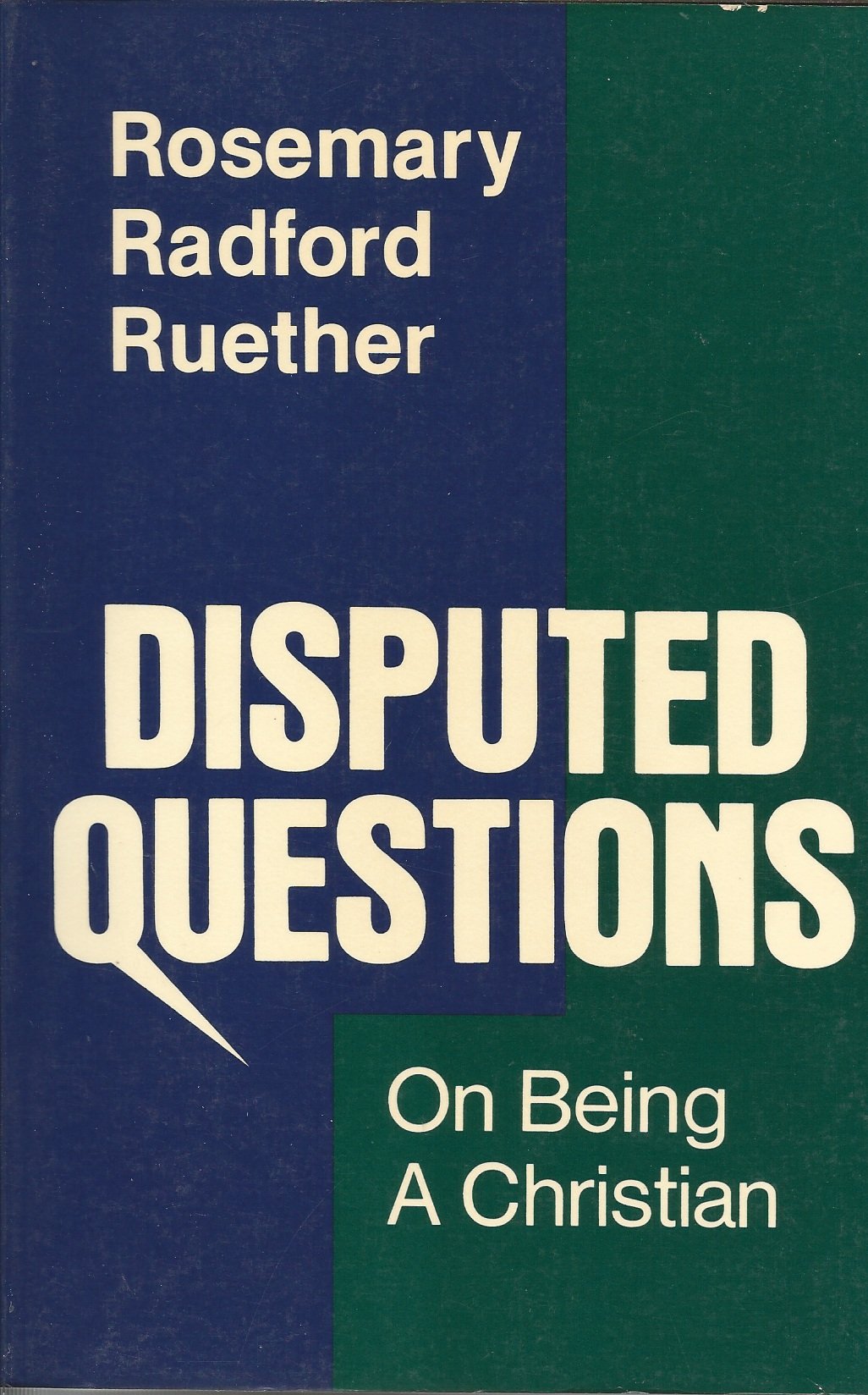 Disputed Questions: On Being a Christian,Used