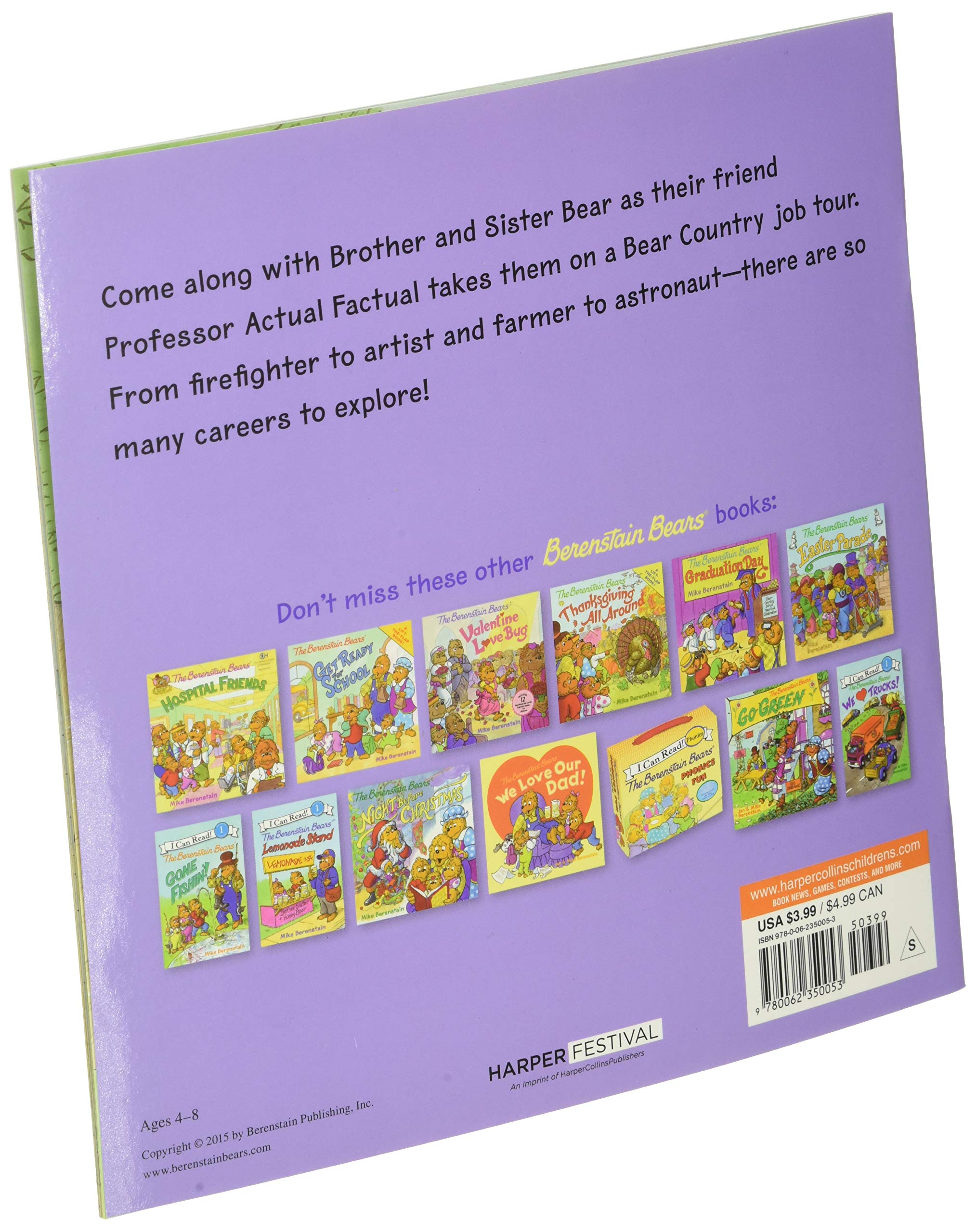 The Berenstain Bears: When I Grow Up,Used