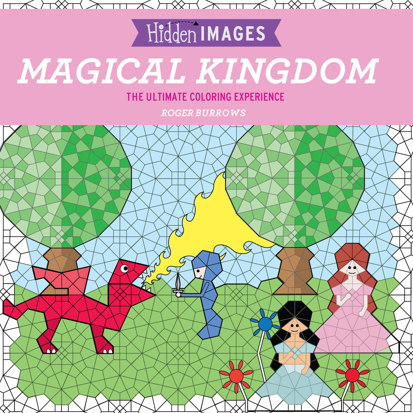 Hidden Images: Magical Kingdom: The Ultimate Coloring Experience,Used
