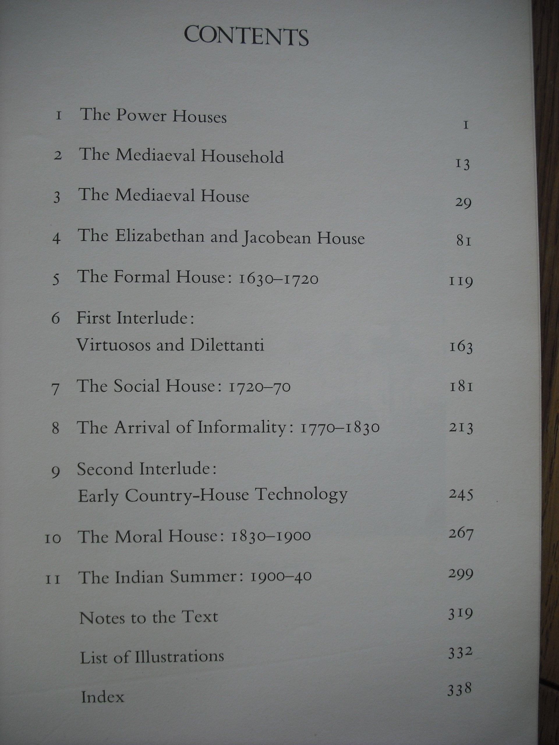 Life in the English Country House: A Social and Architectural History,New
