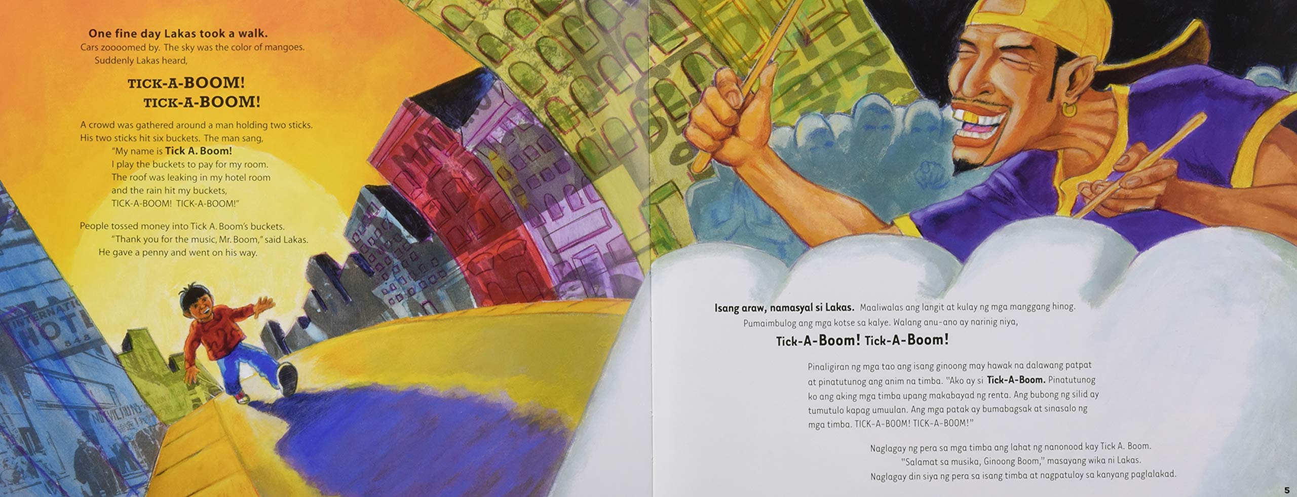 Lakas and the Makibaka Hotel / Si Lakas at ang Makibaka Hotel (English and Tagalog Edition),Used