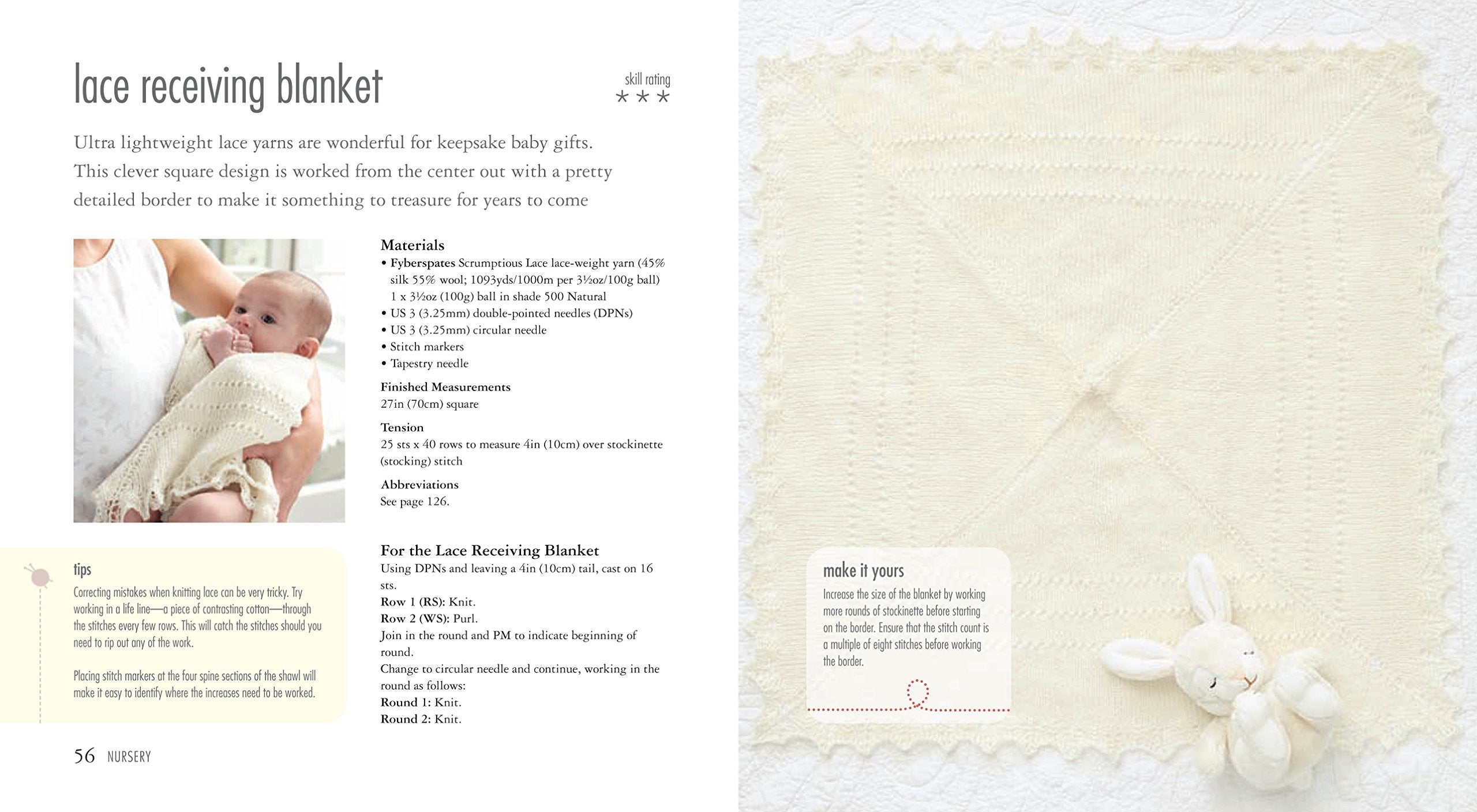 35 Knitted Baby Blankets: For the nursery, stroller, and playtime,Used