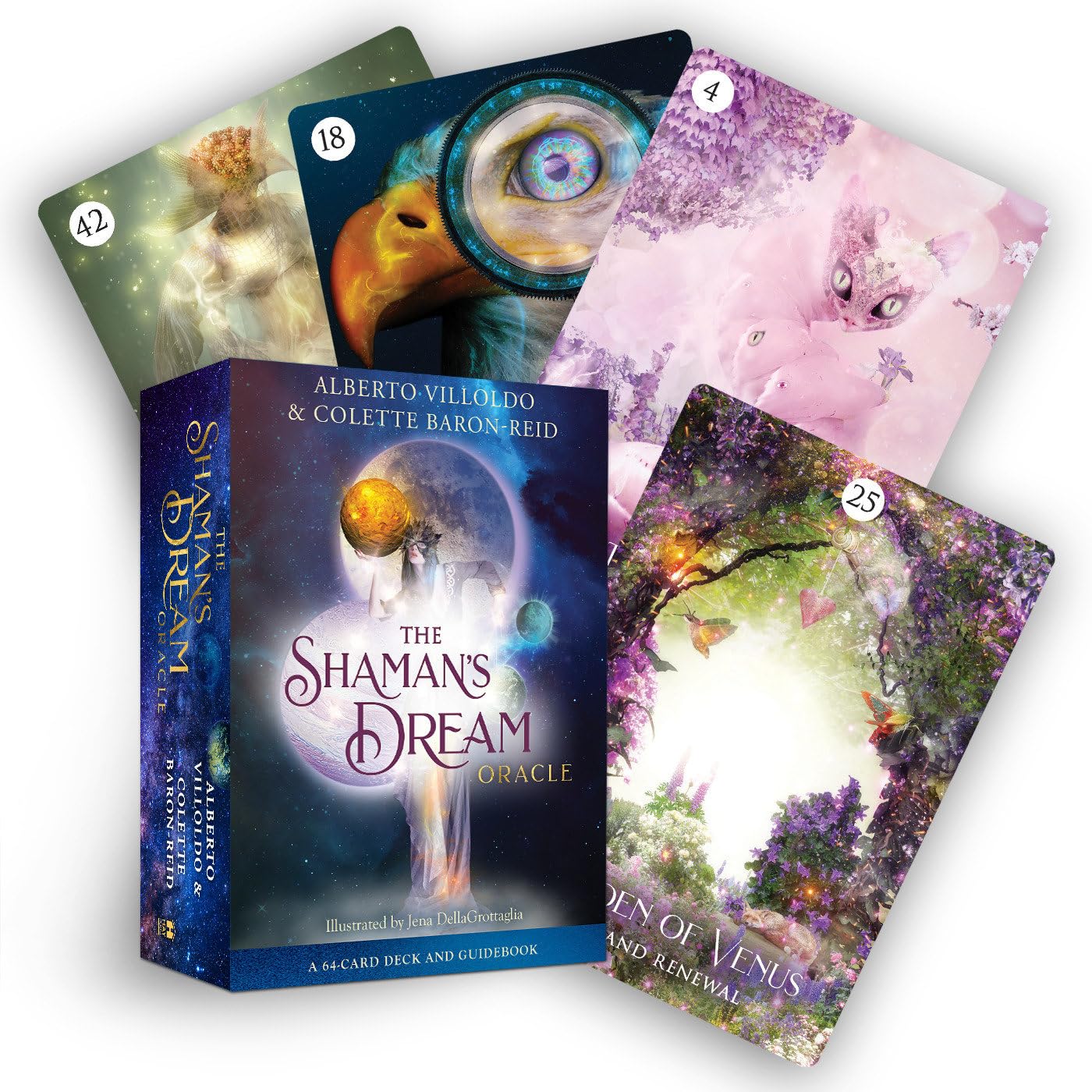 The Shaman's Dream Oracle: A 64Card Deck and Guidebook,Used