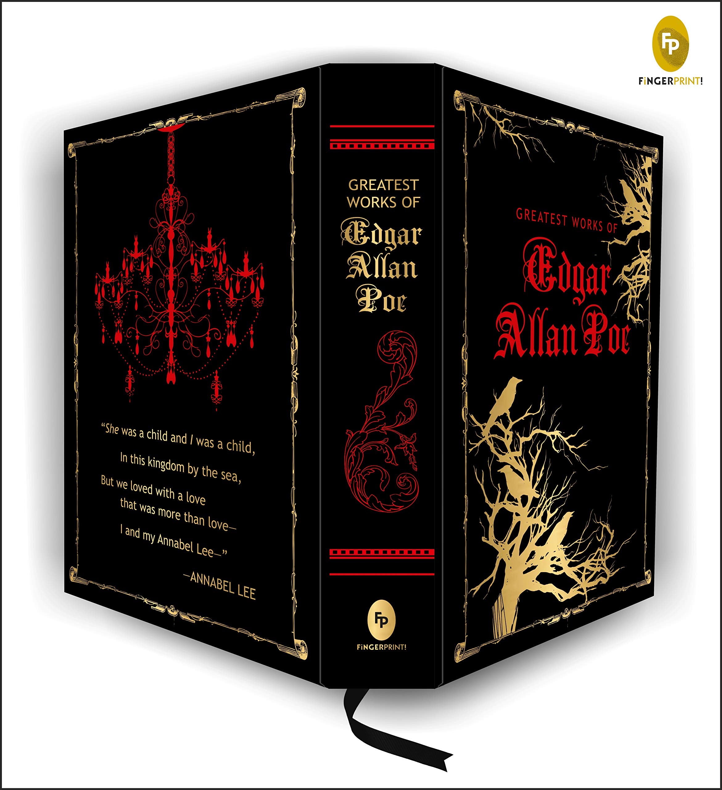 Greatest Works of Edgar Allan Poe (Deluxe Hardbound Edition),Used