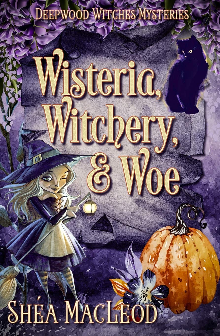 Wisteria, Witchery, and Woe: A Witchy Paranormal Cozy Mystery (Deepwood Witches Mysteries),Used