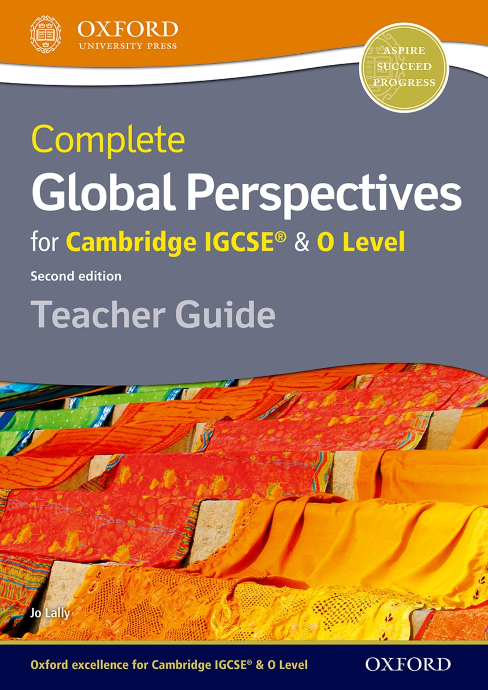 Complete Global Perspectives for Cambridge IGCSERG & O Level Teacher Guide (CIE A Level),Used