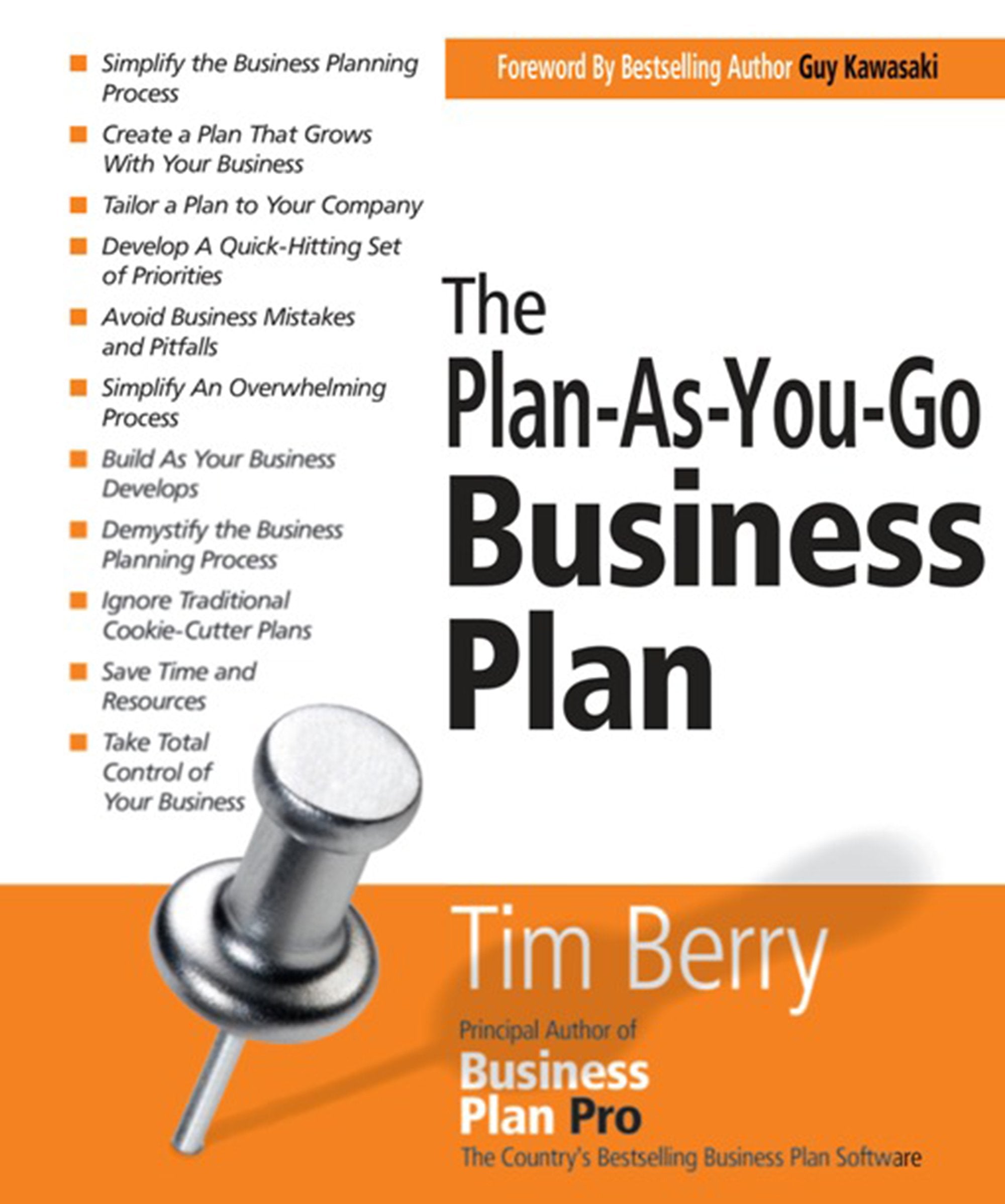 The PlanAsYouGo Business Plan (StartUp Series),New