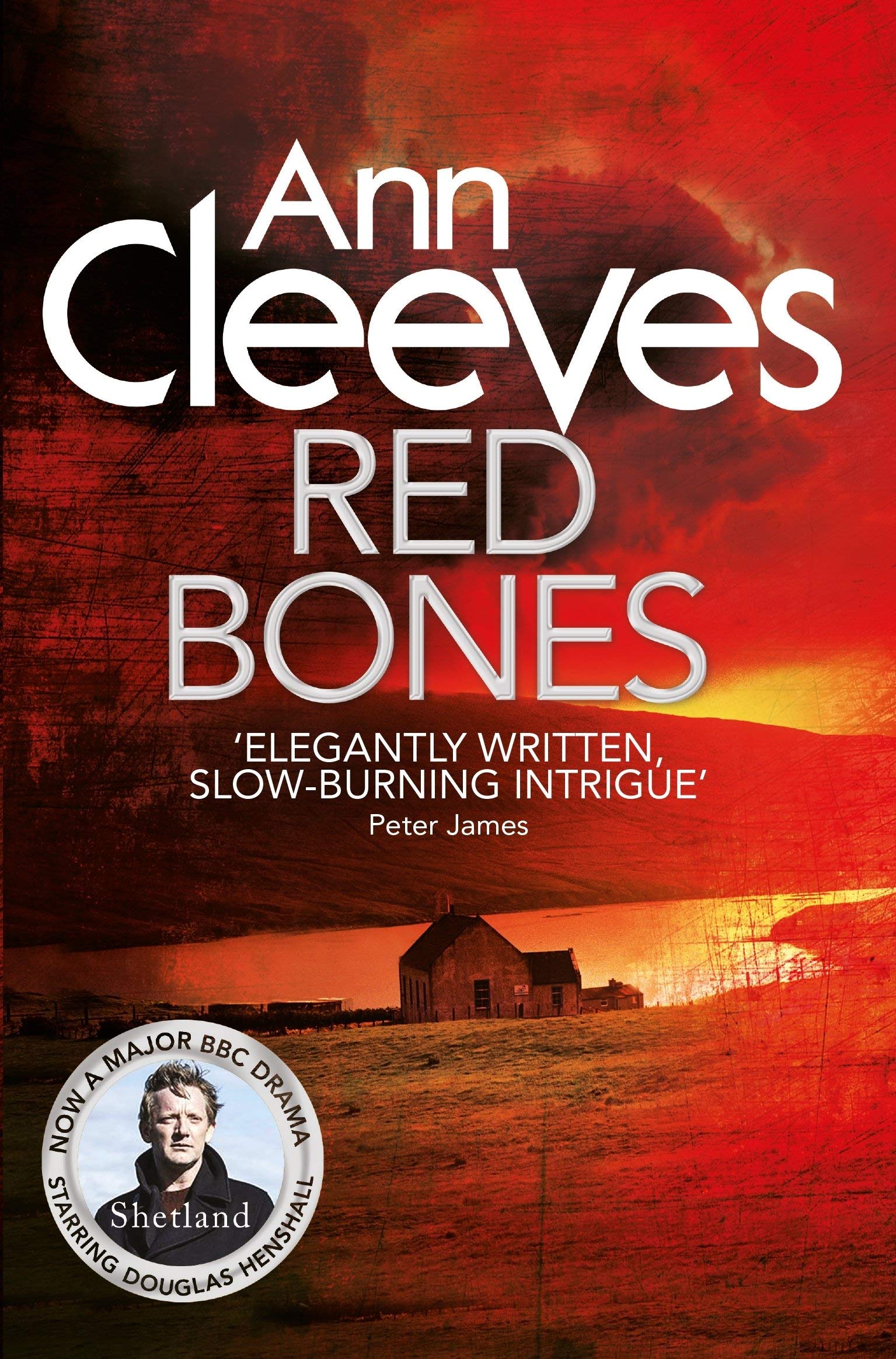 Ann Cleeves Shetland Series 8 Books Collection Set (Raven Black, White Nights, Red Bones, Blue Lightning, Dead Water, Thin Air, ,Used