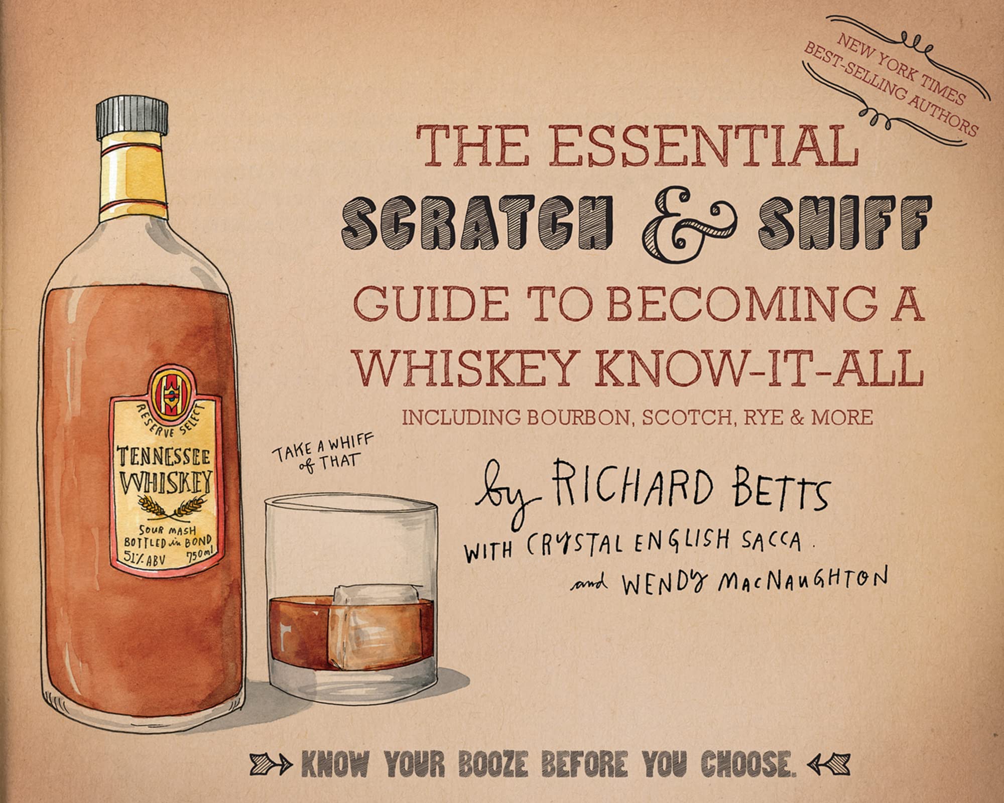 The Essential Scratch & Sniff Guide To Becoming A Whiskey Knowitall: Know Your Booze Before You Choose,Used
