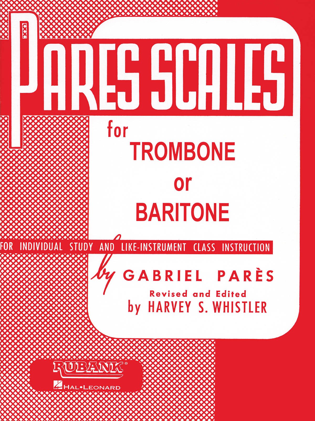 Pares Scales: Trombone or Baritone B.C.,Used