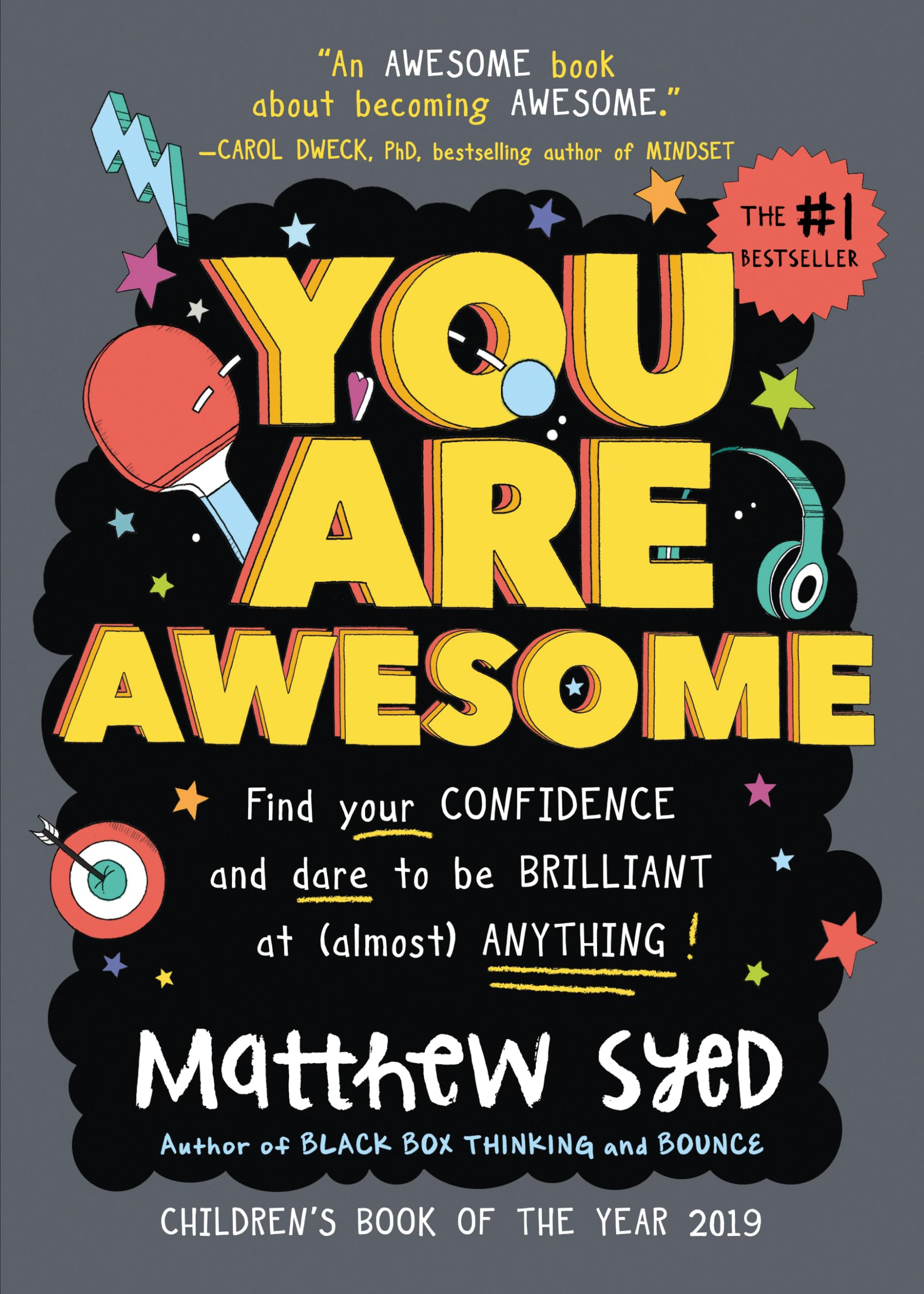 You Are Awesome: An Uplifting and Interactive Growth Mindset Book for Kids and Teens Find Your Confidence and Dare to be Brill,New