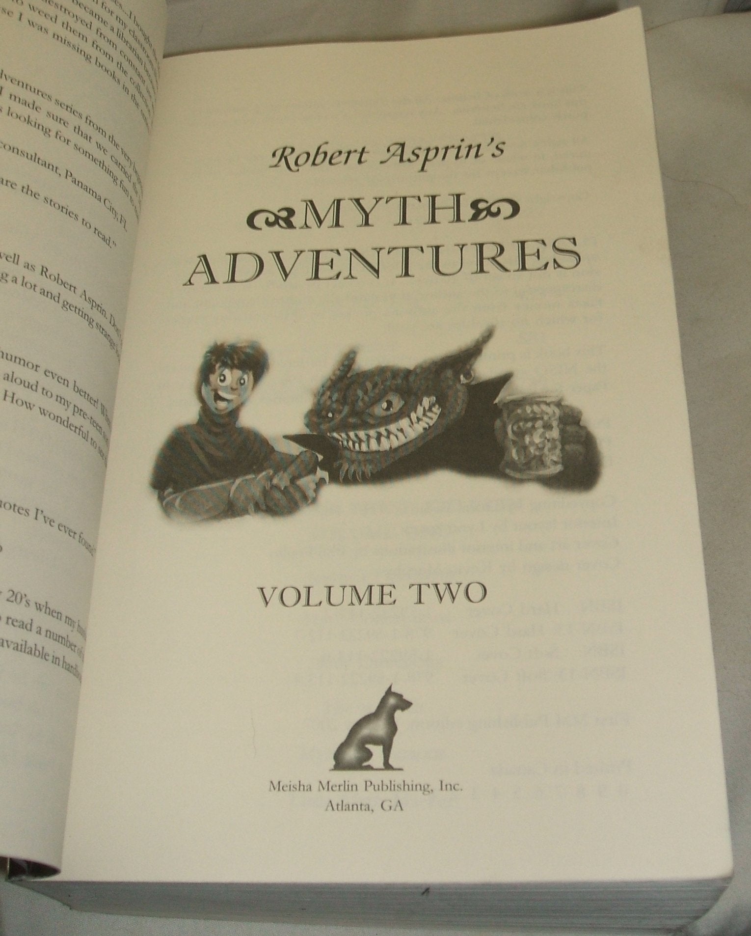 Robert Asprin's Myth Adventures 2,Used