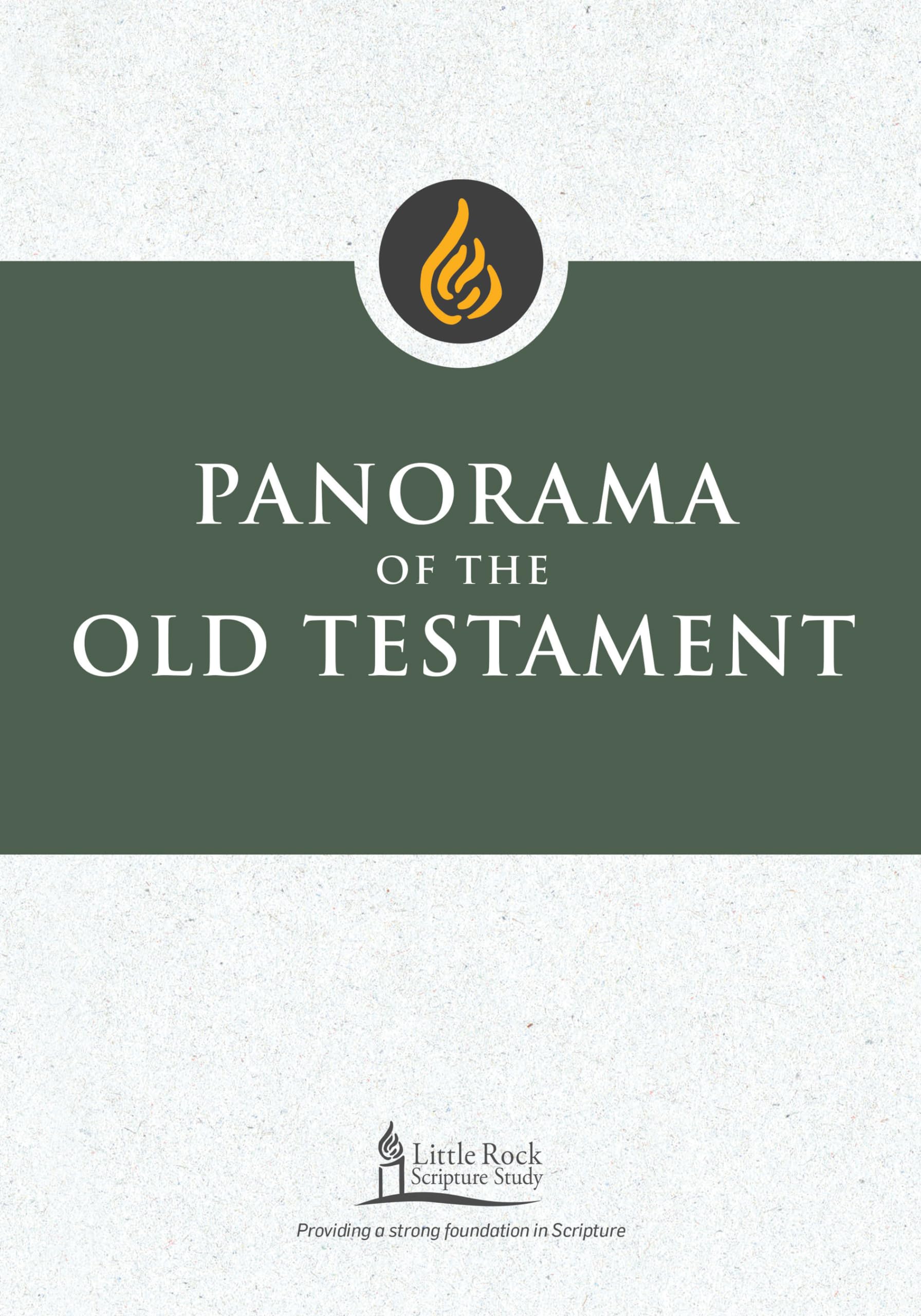 Panorama Of The Old Testament (Little Rock Scripture Study),Used