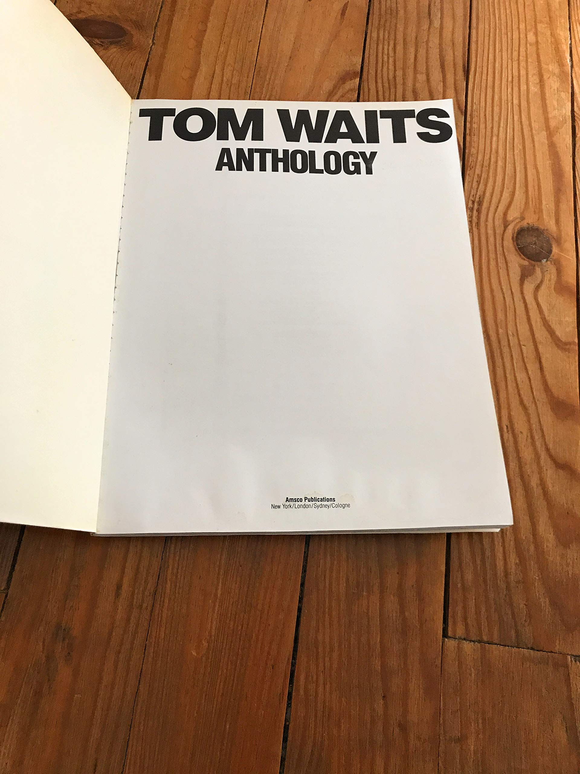 Tom Waits  Anthology,Used