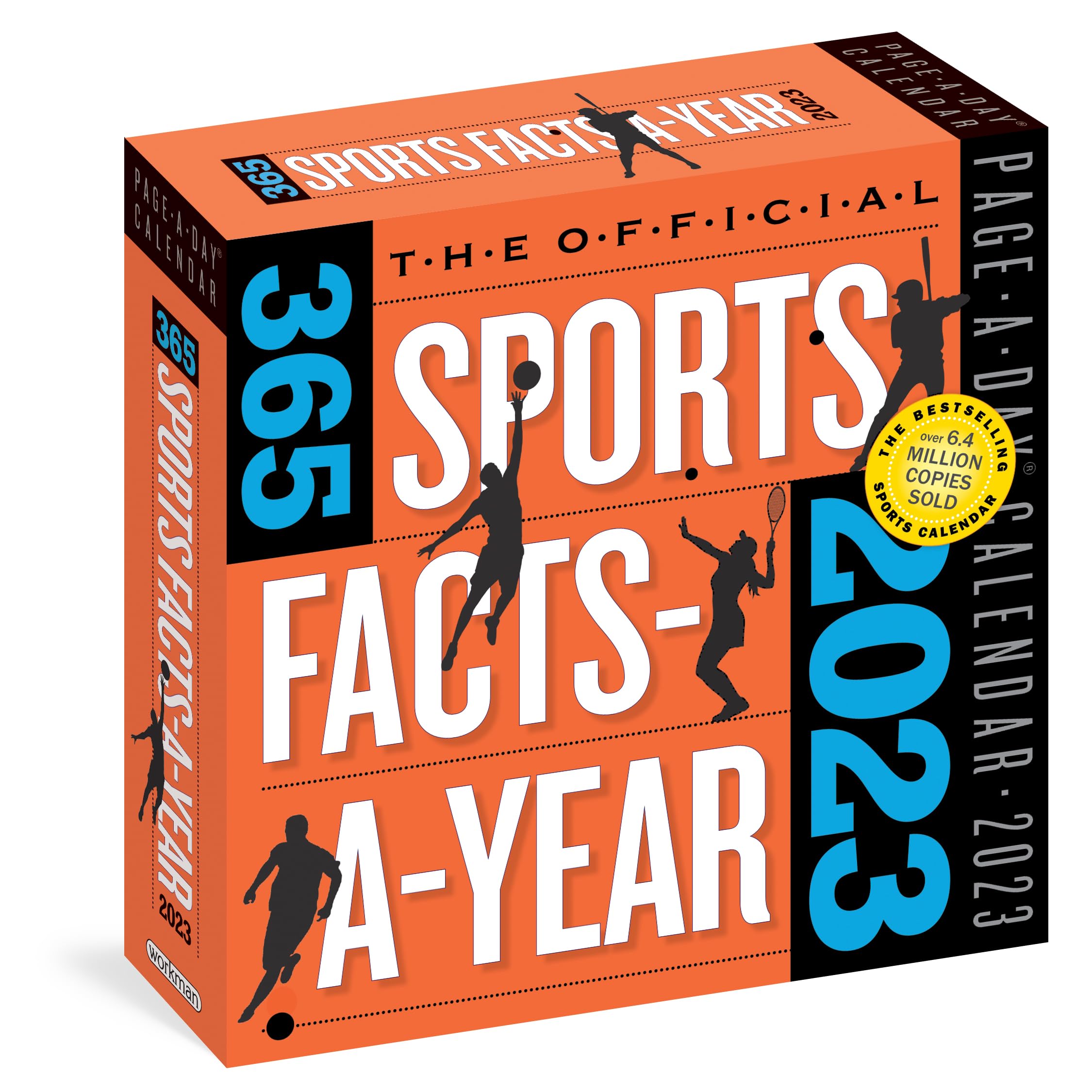 Official 365 Sports Factsayear Pageaday Calendar 2023: Trivia, Recordbreaking Feats, Come From Behind Wins & Quotes
