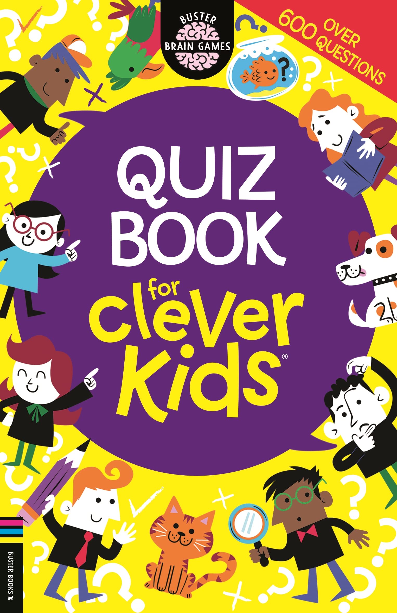 Quiz Book for Clever Kids (Buster Brain Games),Used