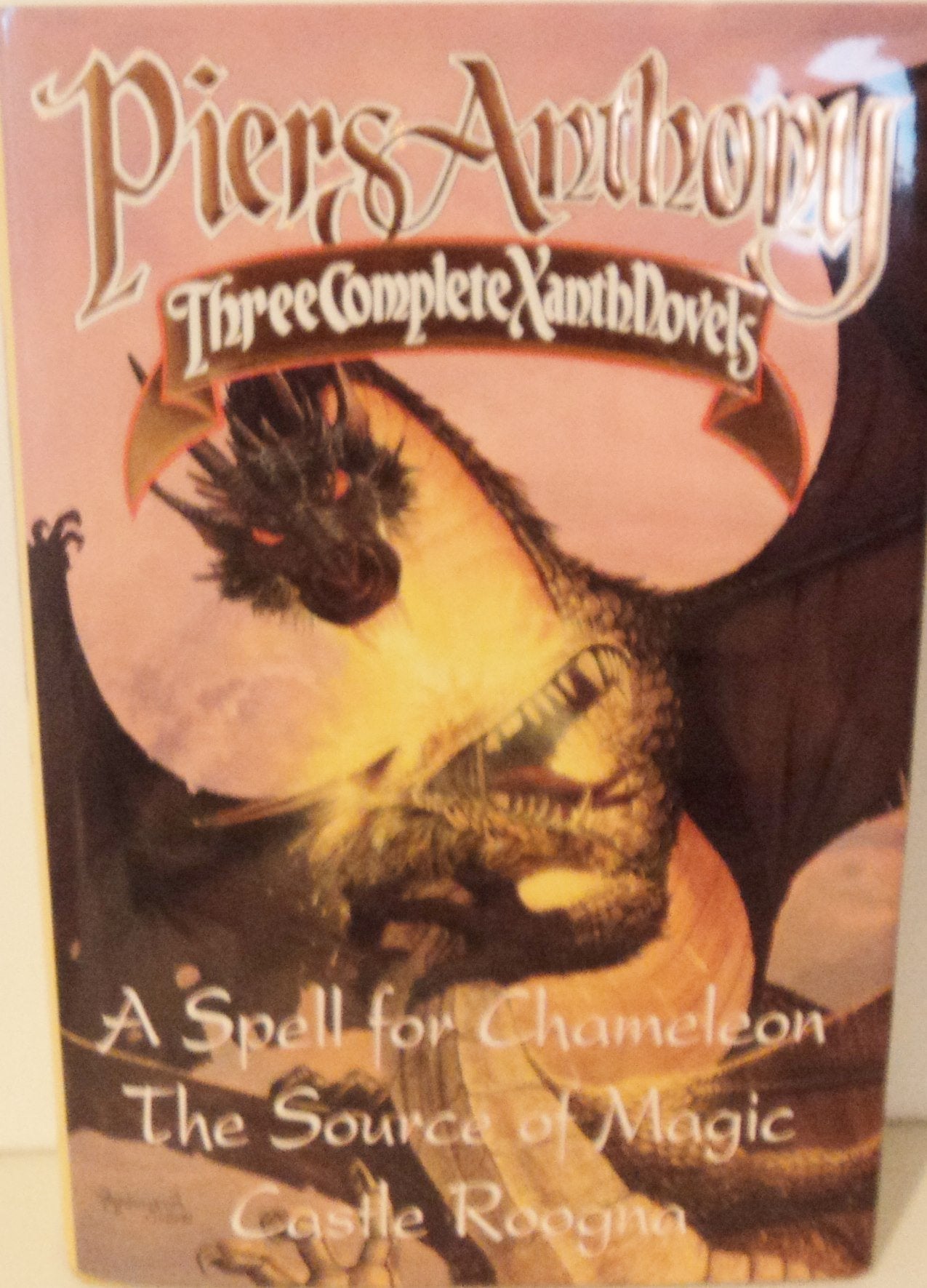 Three Complete Xanth Novels: A Spell for Chameleon; The Source of Magic; Castle Roogna,Used