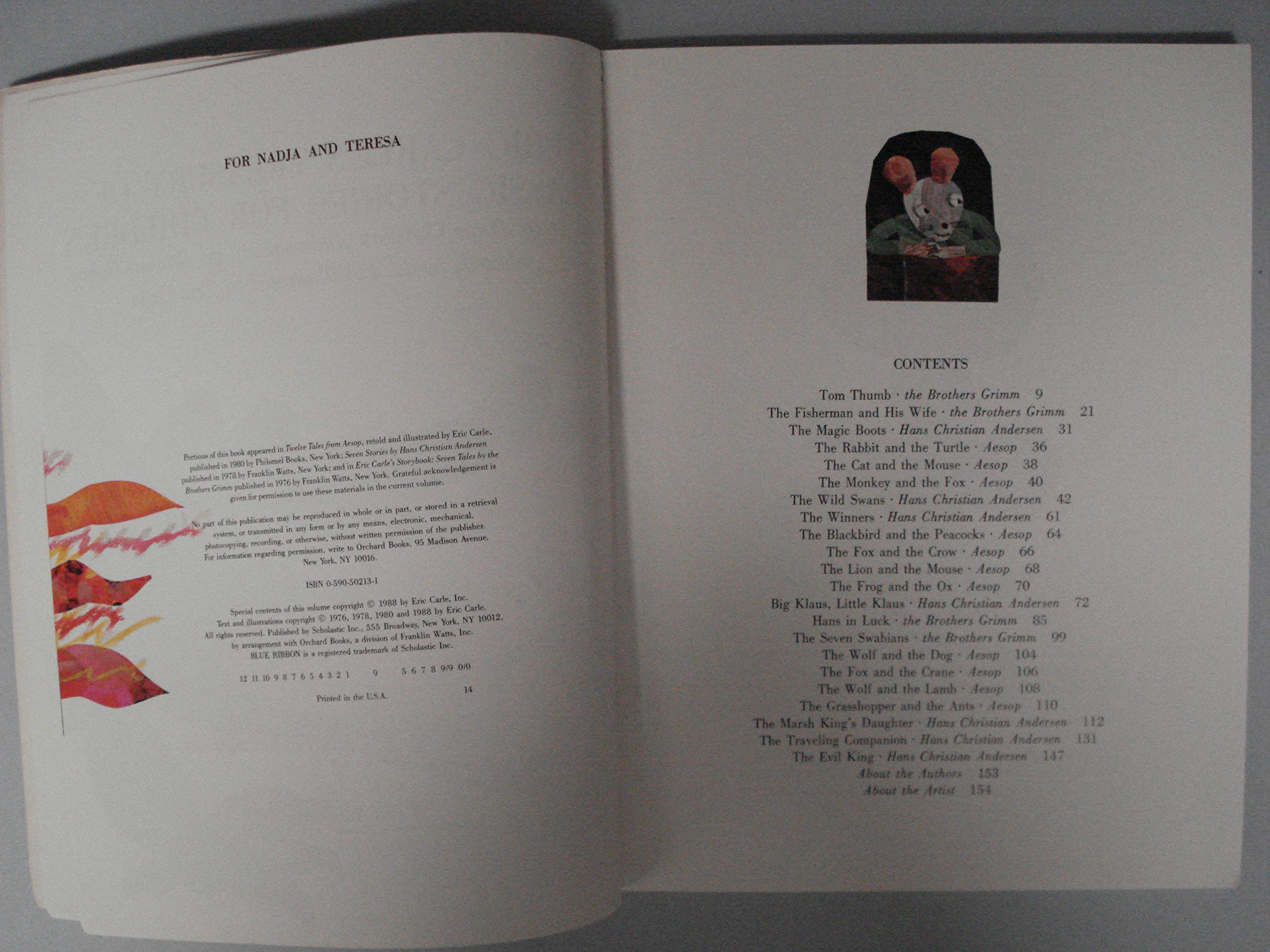 Eric Carle's Treasury of Classic Stories for Children,Used