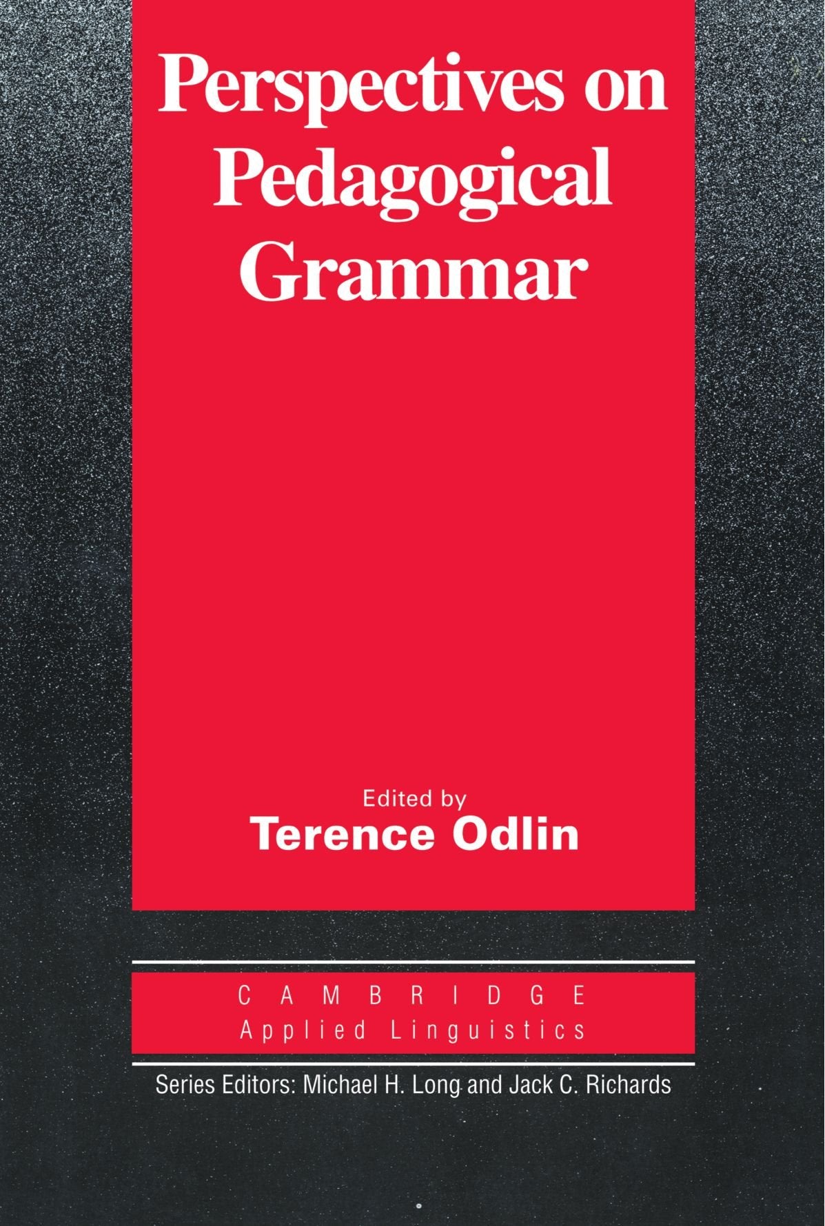 Perspectives on Pedagogical Grammar (Cambridge Applied Linguistics),New