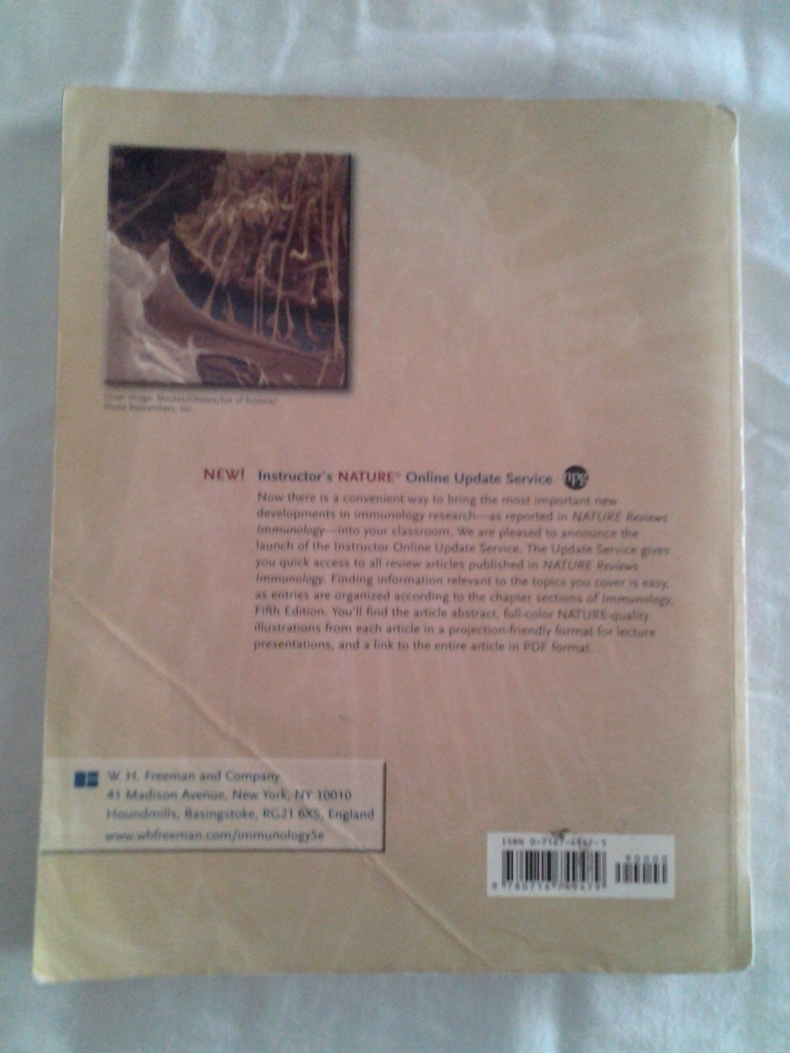 Immunology, Fifth Edition,Used