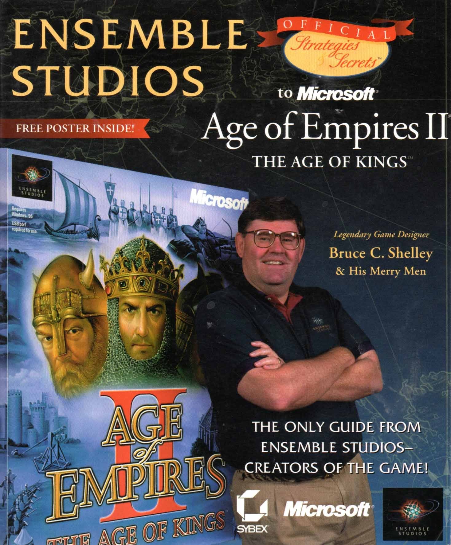 Ensemble Studios Official Strategies & Secrets To Microsoft'S Age Of Empires Ii: The Age Of Kings,Used